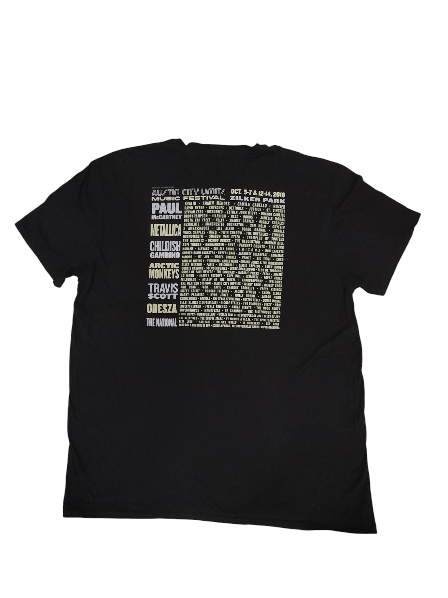 Other 2018 Music Fest. Austin Metallica Artic Monkeys etc (F586) Size US XL / EU 56 / 4 - 1 Thumbnail