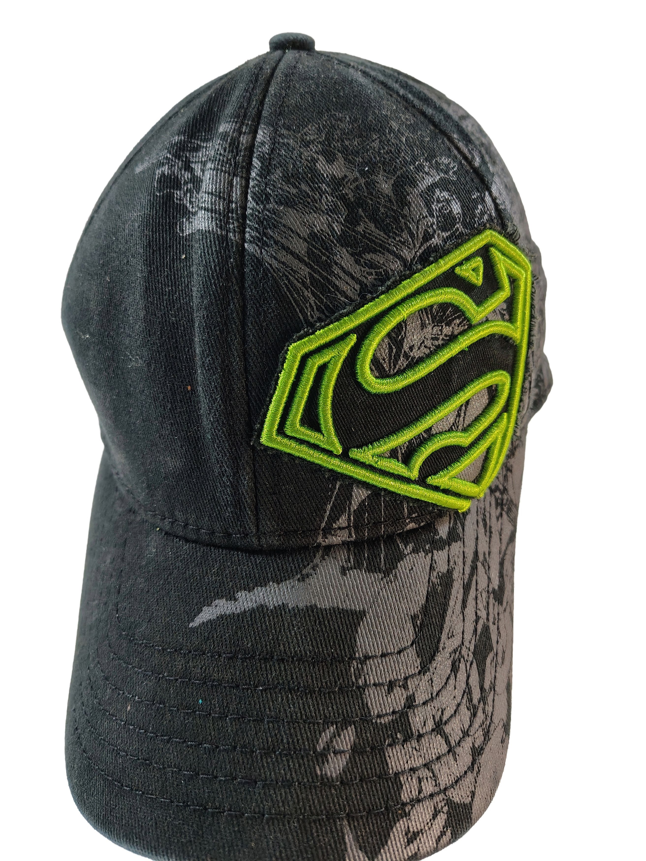 DC Comics Men's Rare Black & Green DC Comics Dark Superman Hat Size ONE SIZE - 1 Thumbnail