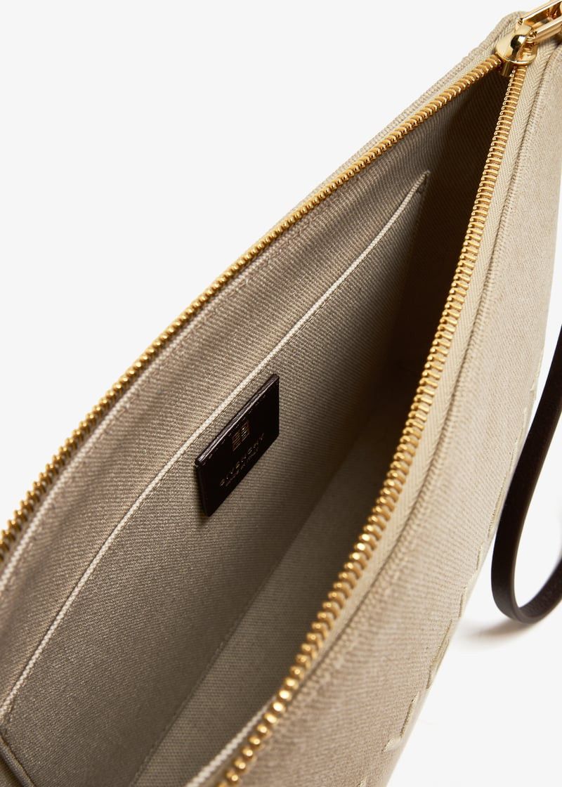 Givenchy o1w1db10525 Size: OS/Travel Pouch in Beige Size ONE SIZE - 4 Thumbnail
