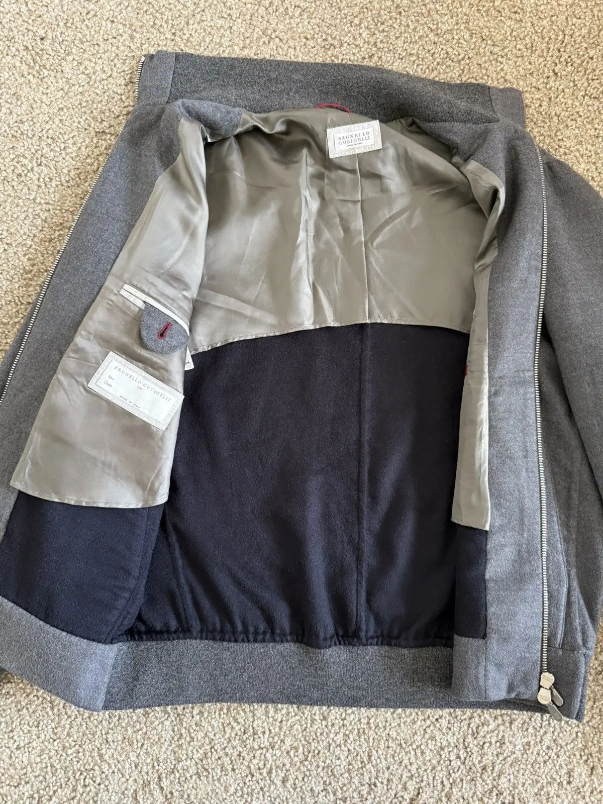 Brunello Cucinelli Cashmere Silk Jaket Size US S / EU 44-46 / 1 - 2 Thumbnail