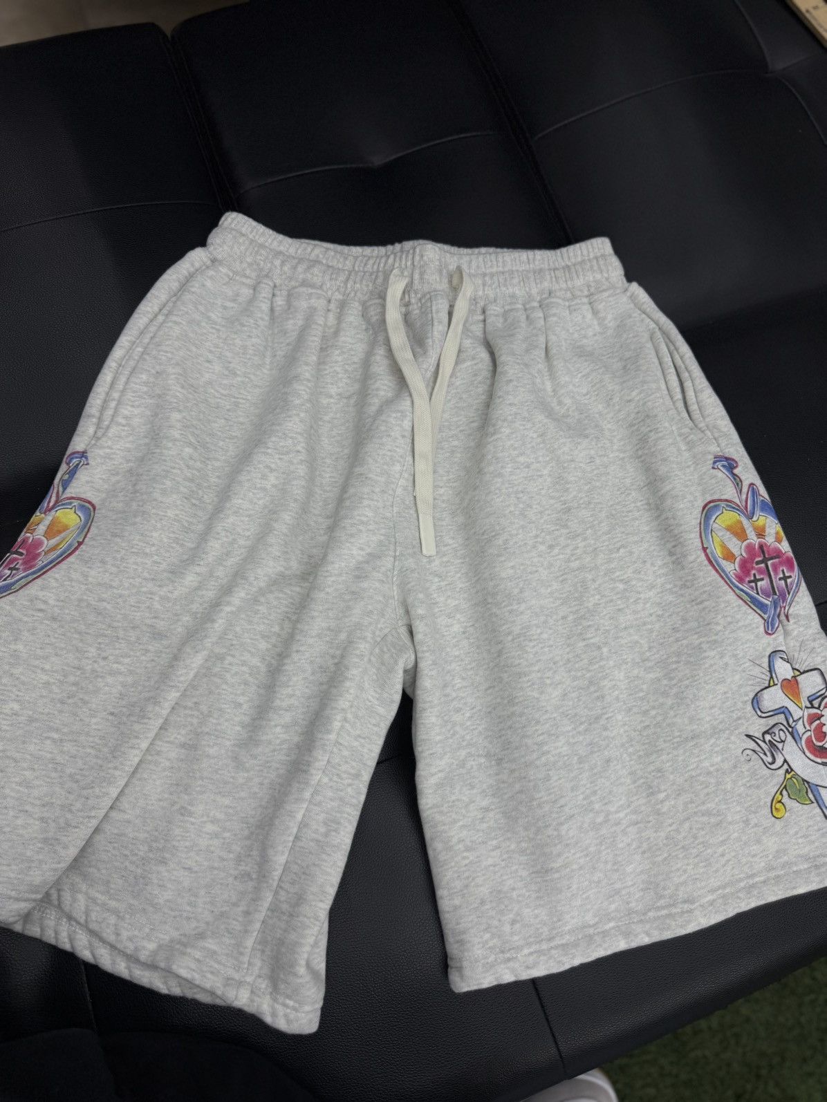 Other We Are Righteous Grey Cotton Shorts Size M (NEW) Size US 30 / EU 46 - 3 Thumbnail