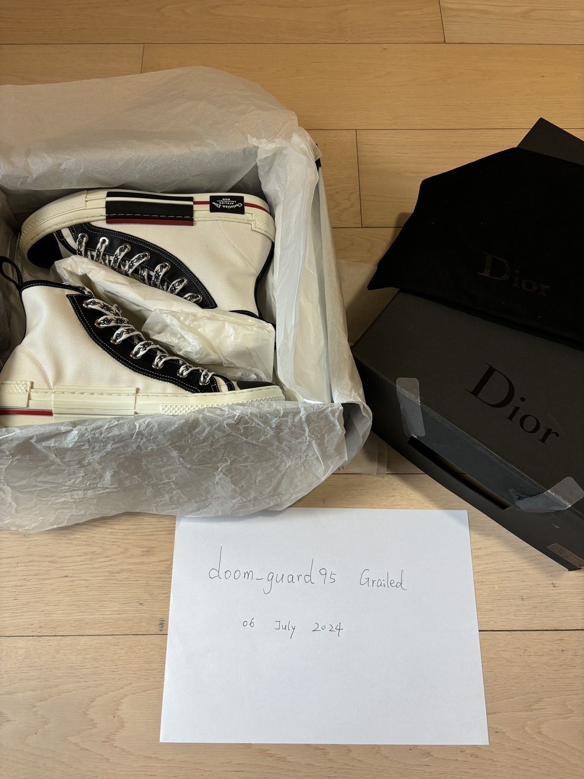Dior Dior Homme Sneaker (like New) Size US 7 / EU 40 - 11 Thumbnail