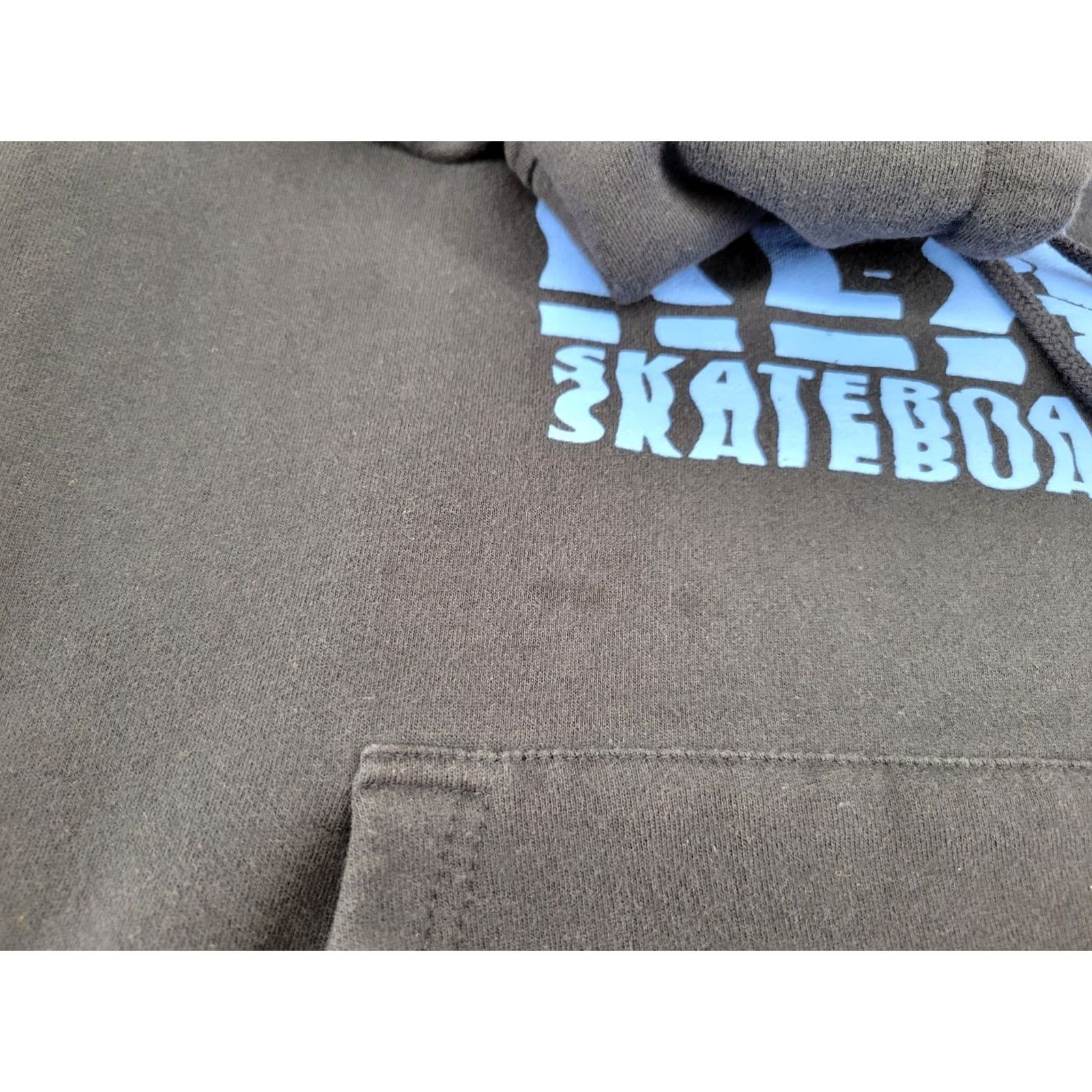 Girl Skateboards REAL SKATEBOARDS Hoodie Distressed Pullover SCANNER Navy Blue Size Medium Mens Size US S / EU 44-46 / 1 - 3 Thumbnail