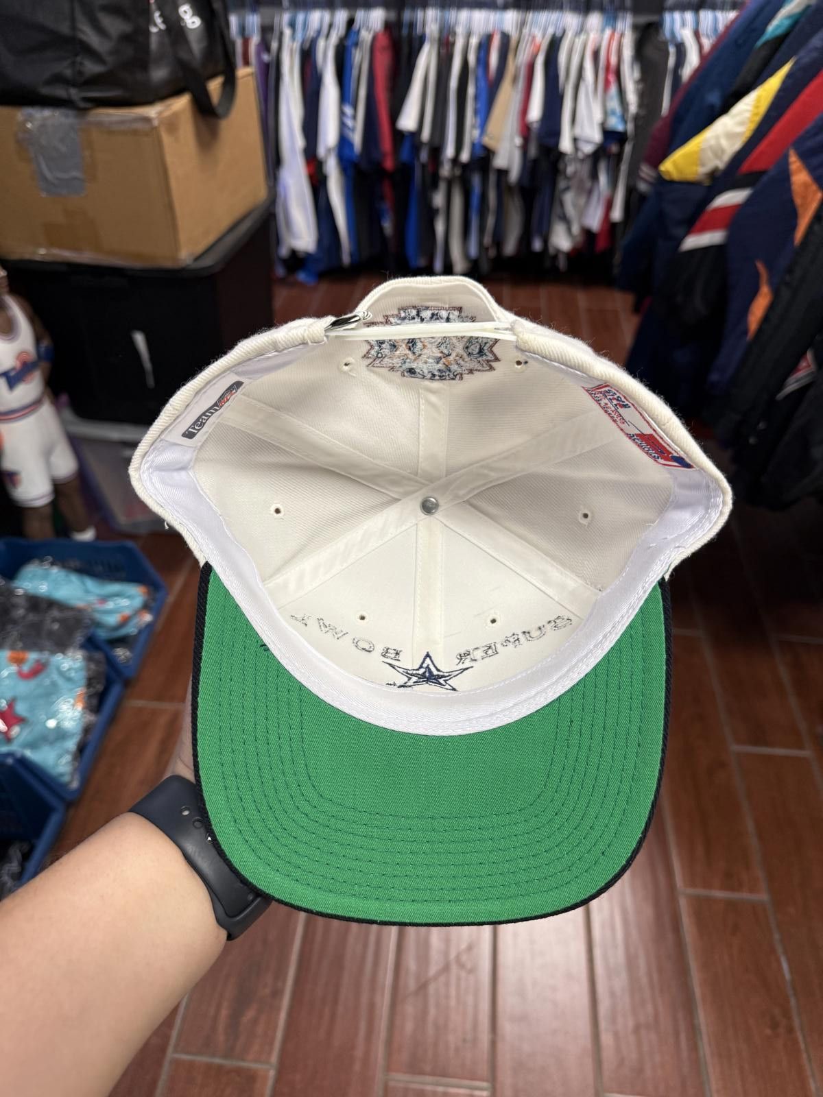 Sports Specialties 90's Vintage Cowboys XXX Super bowl Snapback Hat Size ONE SIZE - 8 Thumbnail
