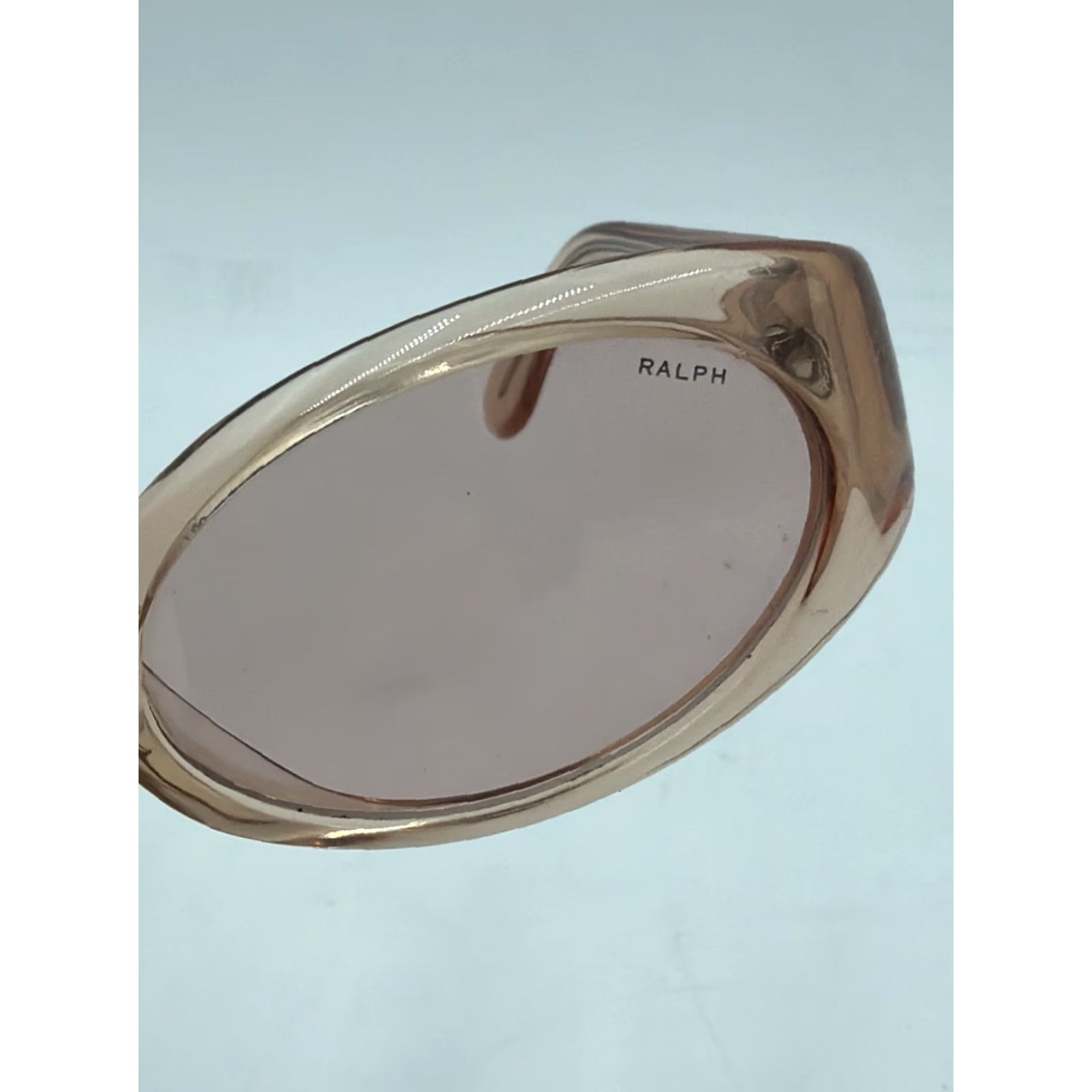 Ralph Lauren VINTAGE Ralph Lauren Sunglasses Frame 941/S 48-19-125 Frames Only Brown Tortoise Oval Plastic Men Womens Size ONE SIZE - 5 Thumbnail