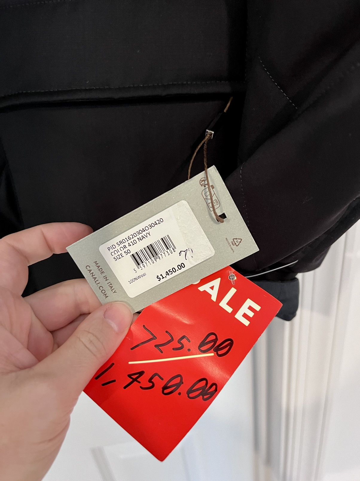 Canali NWT CANALI Impeccabile Water Repellent Reversible Jacket Size US M / EU 48-50 / 2 - 8 Thumbnail