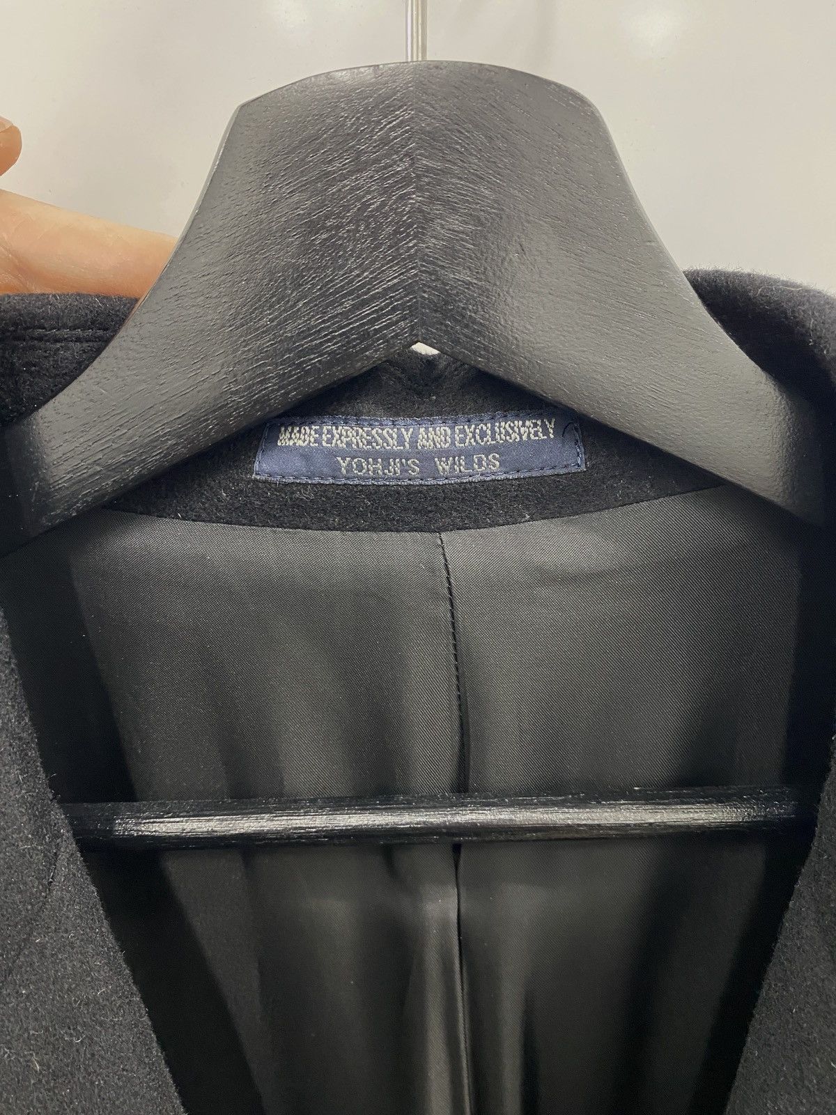 Yohji Yamamoto Regulation Yohji Yamamoto Wool/Cashmere Blend Doctor Coat Size US L / EU 52-54 / 3 - 4 Thumbnail