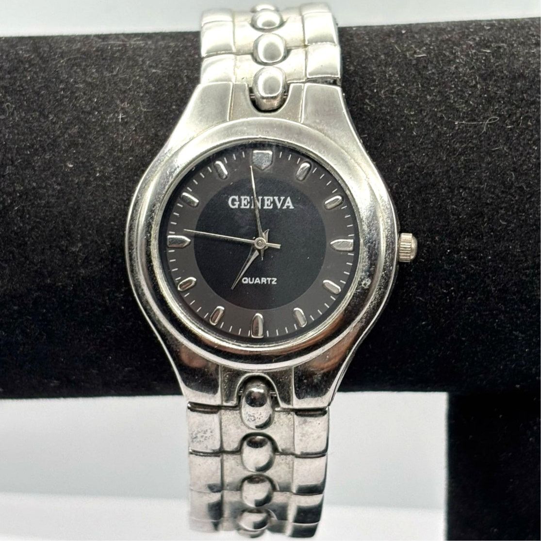 Other Silver & Black Men's Watch Size ONE SIZE - 1 Thumbnail