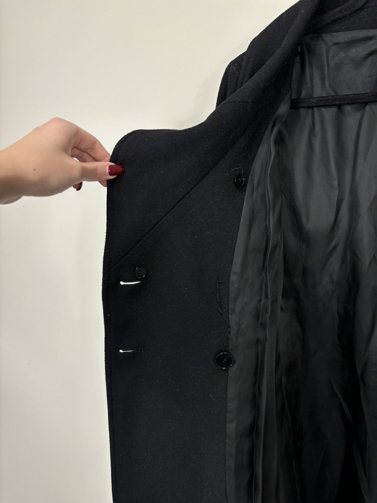 MAX&Co. Max & Co Max Mara Double Breasted Women’s Long Wool Coat Size M / US 6-8 / IT 42-44 - 13 Thumbnail