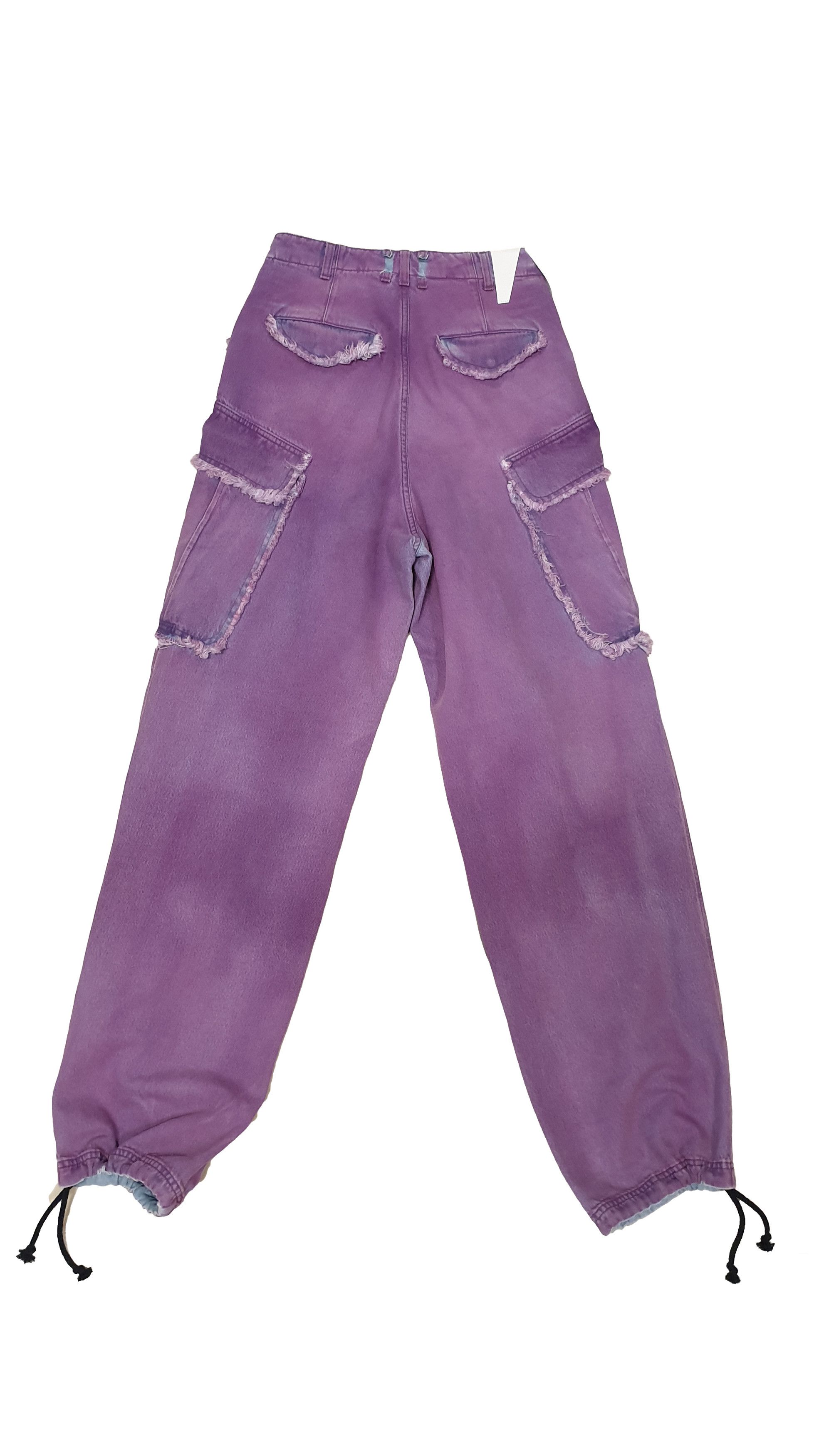 Other DARK PARK DENIM CARGO VIVI ACID PURPLE 8DWP004-F B153001 Size 25" / US 0 / IT 36 - 12 Thumbnail
