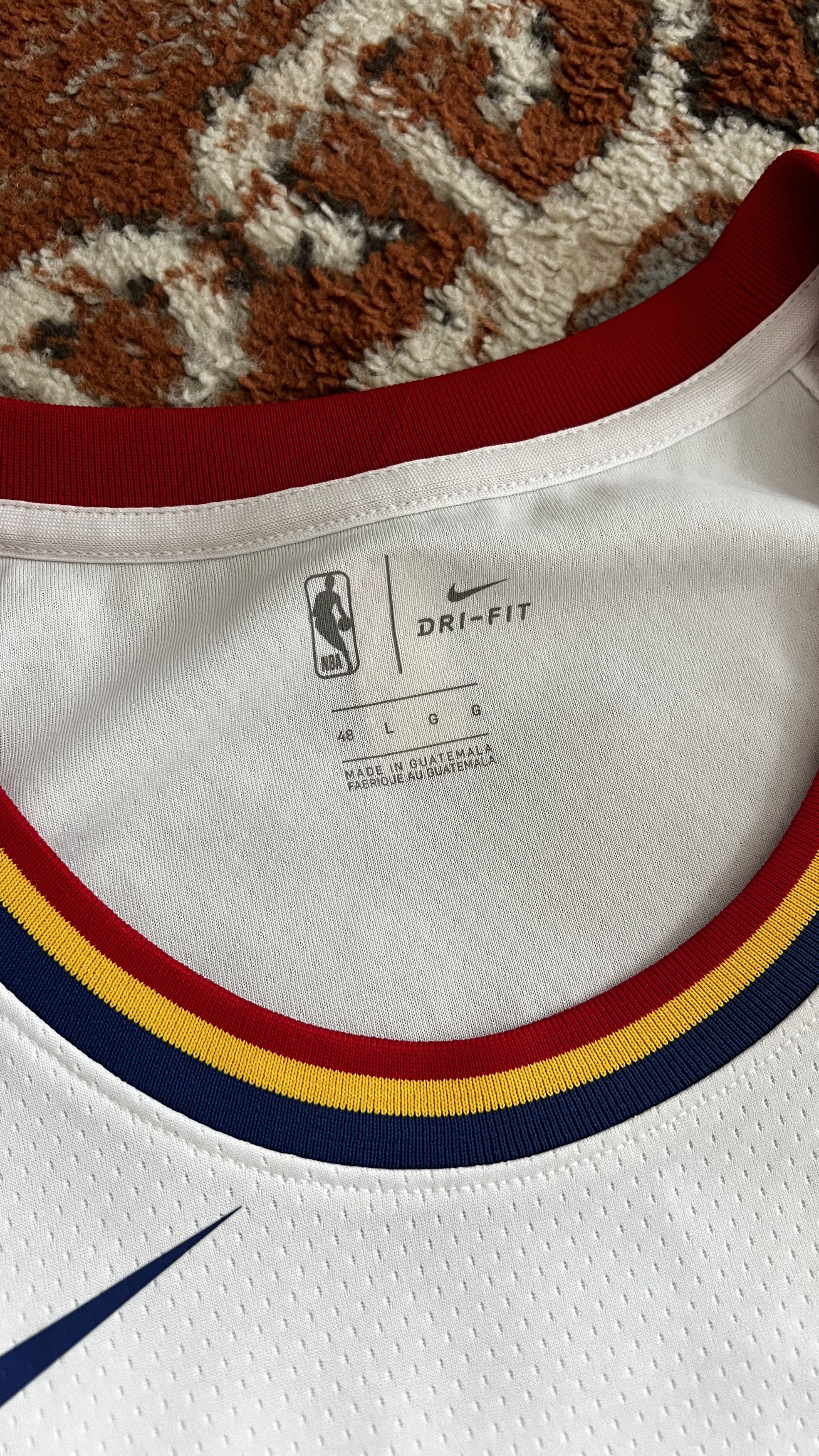 Nike Klay Thompson Golden State Warriors Swingman Jersey Size US L / EU 52-54 / 3 - 4 Thumbnail
