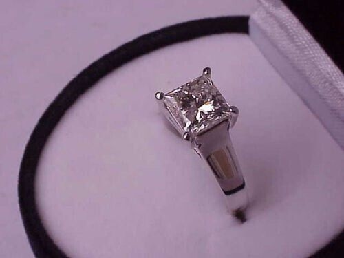 Other GIA Certified! $34,000 2.08ct VS Diamond 14k W/G Ring Size ONE SIZE - 1 Thumbnail
