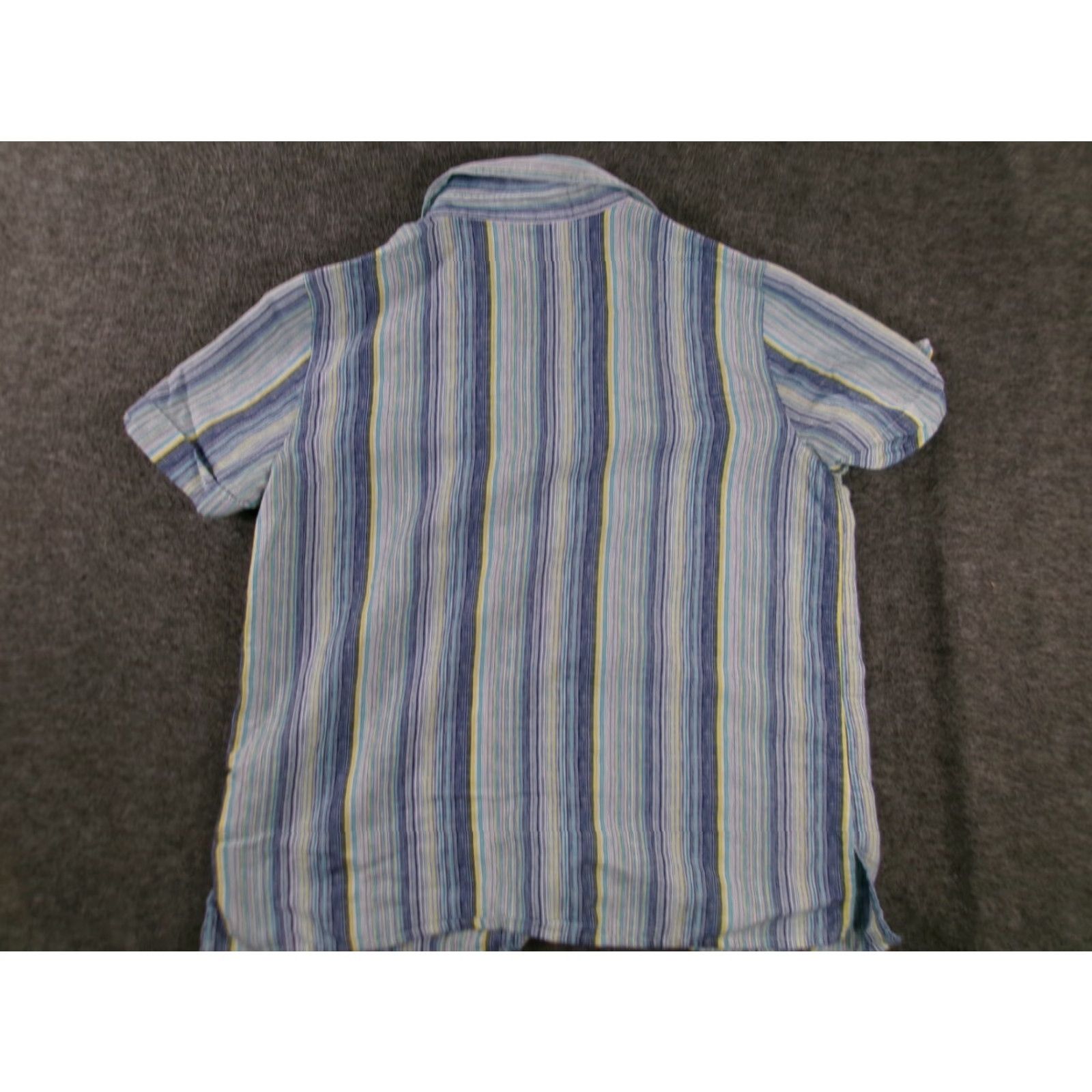 Vintage Alfred Dunner Button-Up Top Women S Striped White Beach Hawaiian Tropical Coastal Resort Casual Party/Cocktail Travel Wedding Size S / US 4 / IT 40 - 7 Thumbnail