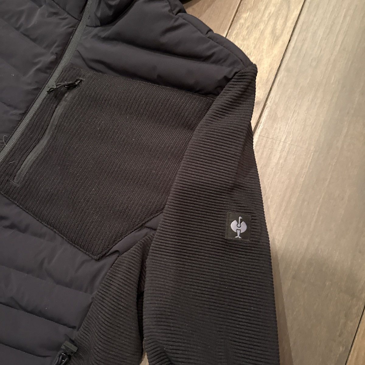 Other Black Strauss ‘Motion Ten’ Hybrid Hoodie Puffer Size US M / EU 48-50 / 2 - 4 Thumbnail