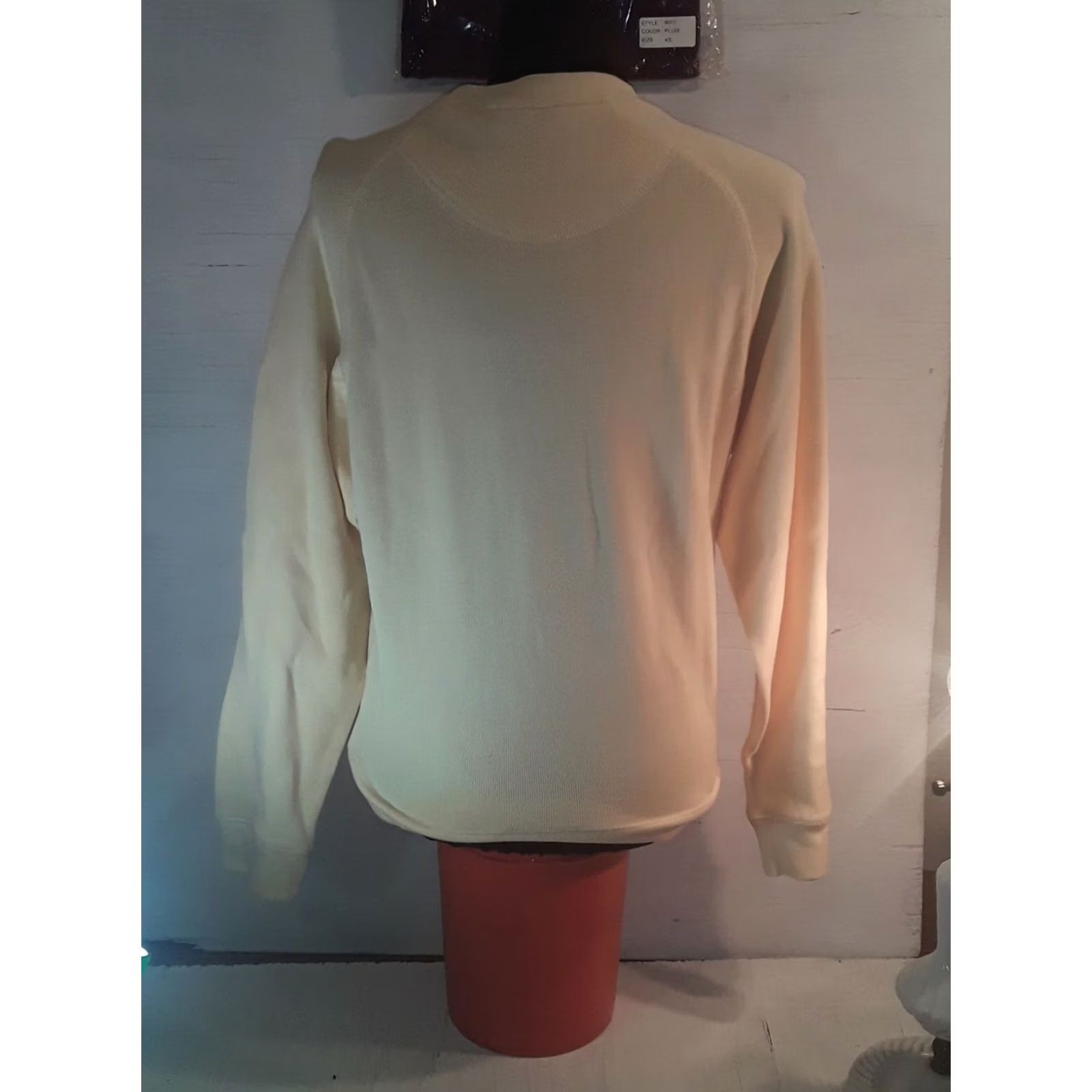 Vintage Plum & Butter Pullover Sweater XS Long Sleeve pima cotton soft 20x24 NWT Set of 2 Womens Christmas 20x24 A7 Size XS / US 0-2 / IT 36-38 - 6 Thumbnail