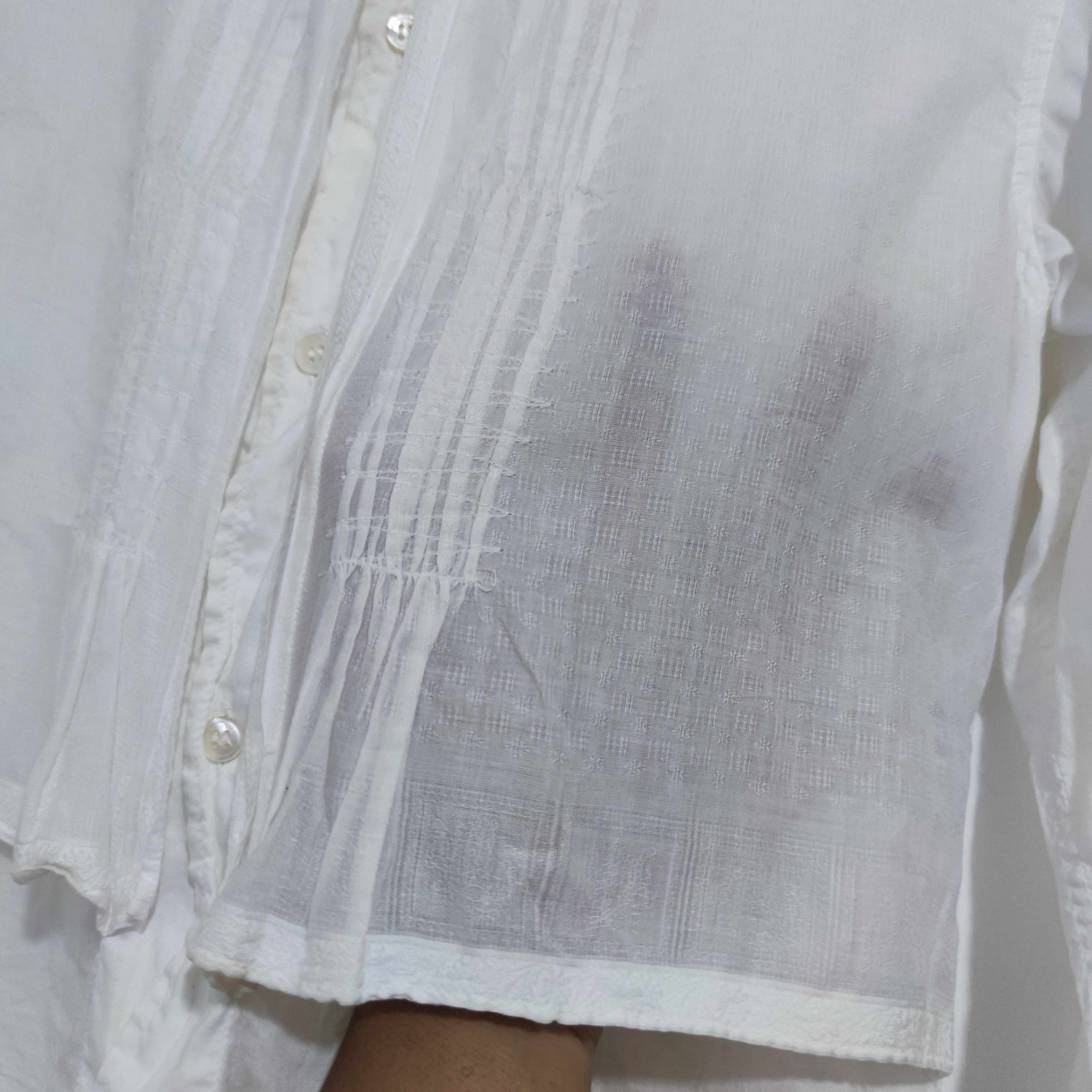 Issey Miyake Long shirt button up center Plate plase Size M / US 6-8 / IT 42-44 - 4 Thumbnail