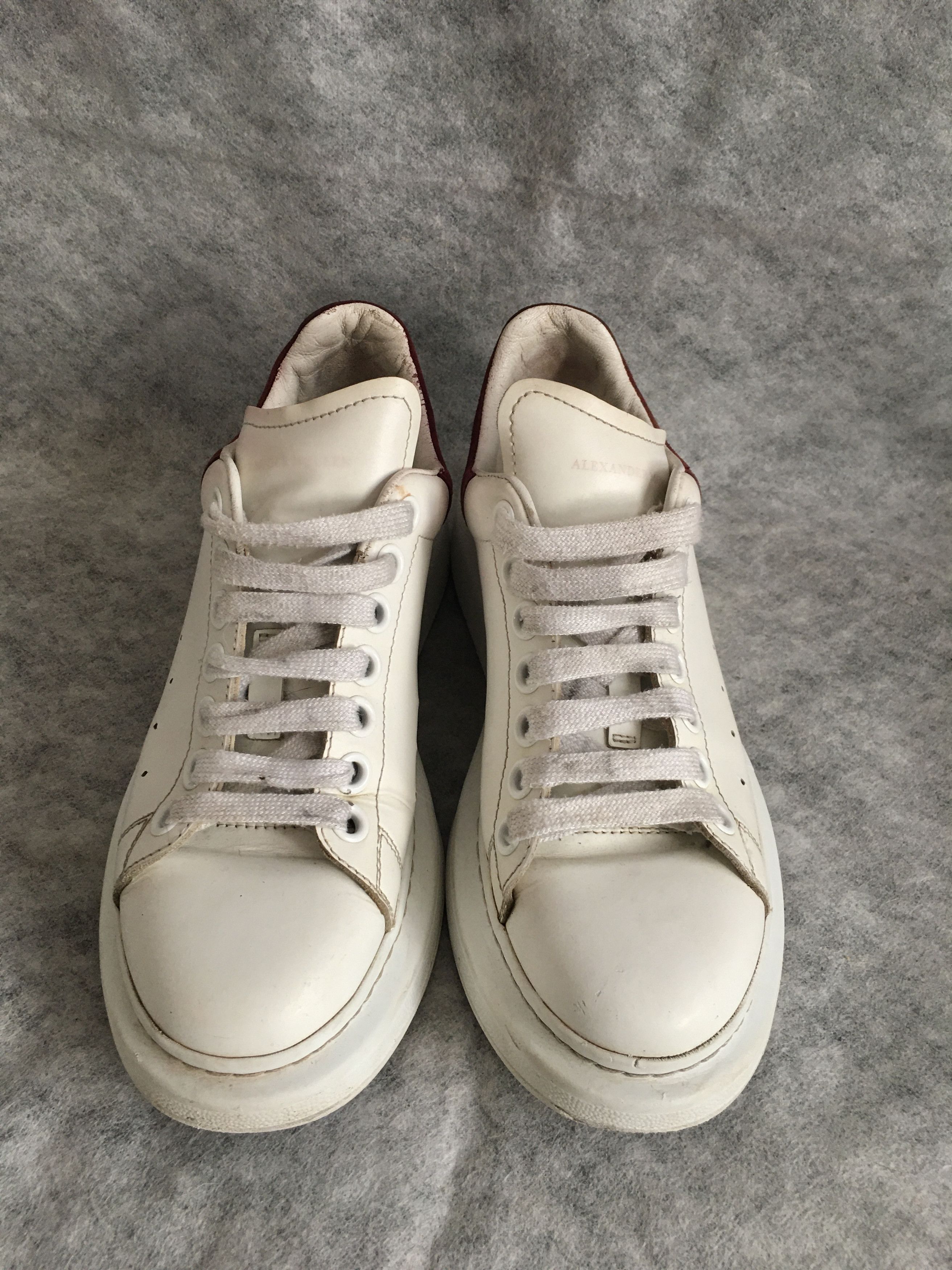 Alexander McQueen Alexander McQueen Oversized Leather Sneakers EU 37 Size US 7 / IT 37 - 3 Thumbnail