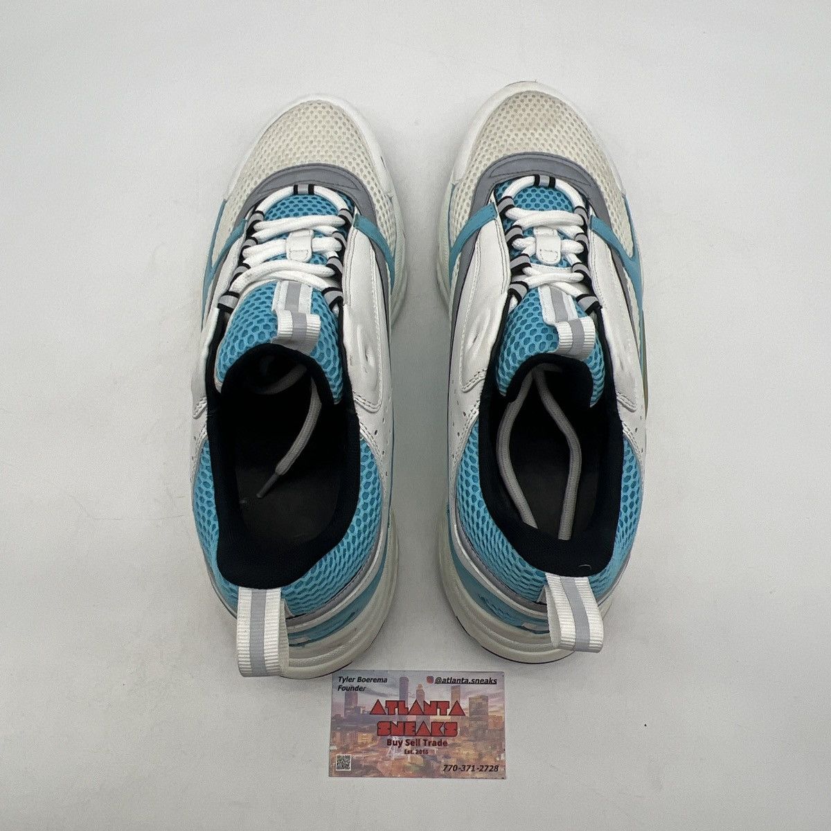 Dior Dior b22 white light blue Size US 10 / EU 43 - 6 Thumbnail
