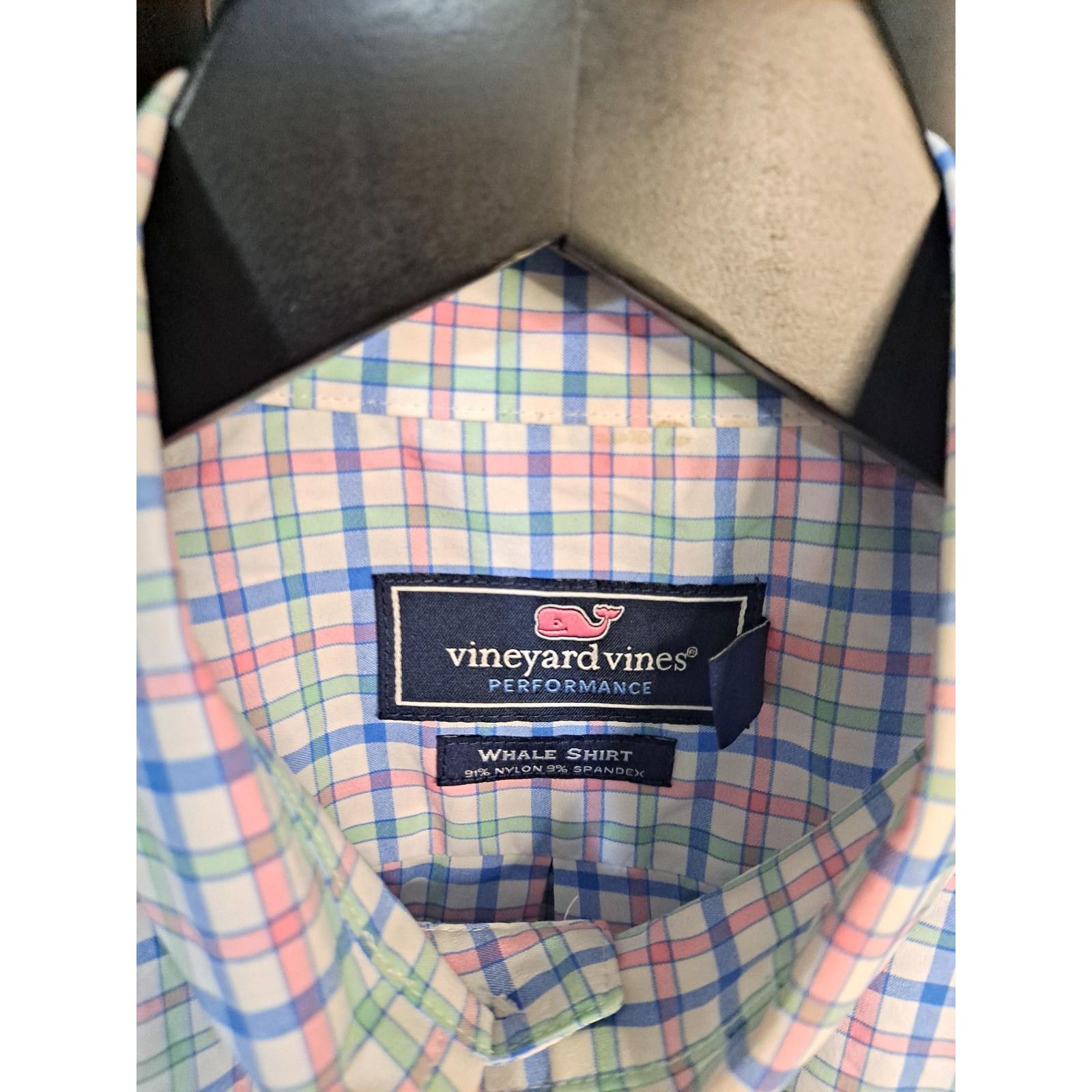 Vineyard Vines Kids Vineyard And Vines Performance Whale Shirt Blue, Gee, P Size ONE SIZE - 4 Thumbnail