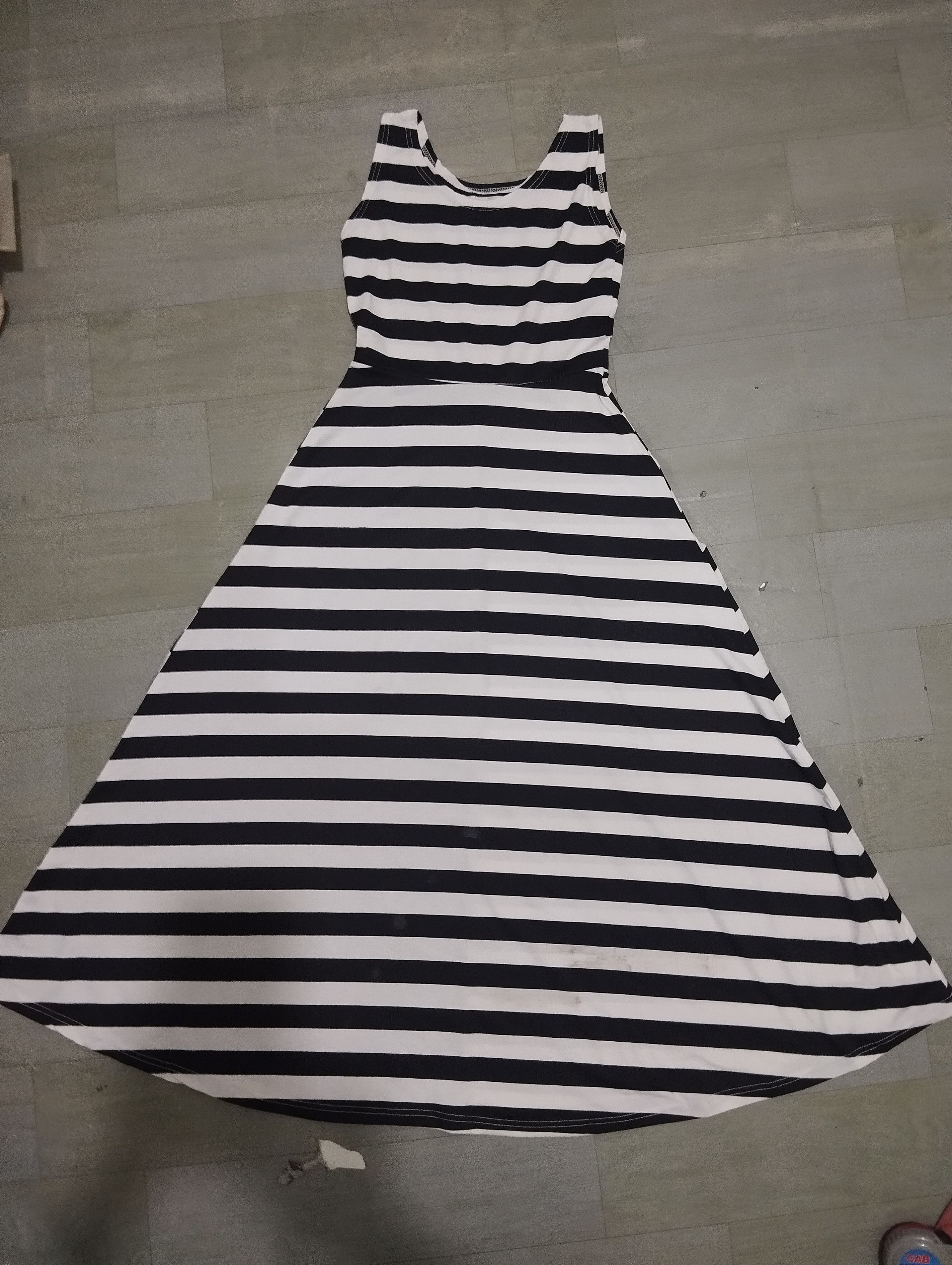 Other Maxi dress zebra white and black stripe Size M / US 6-8 / IT 42-44 - 2 Thumbnail