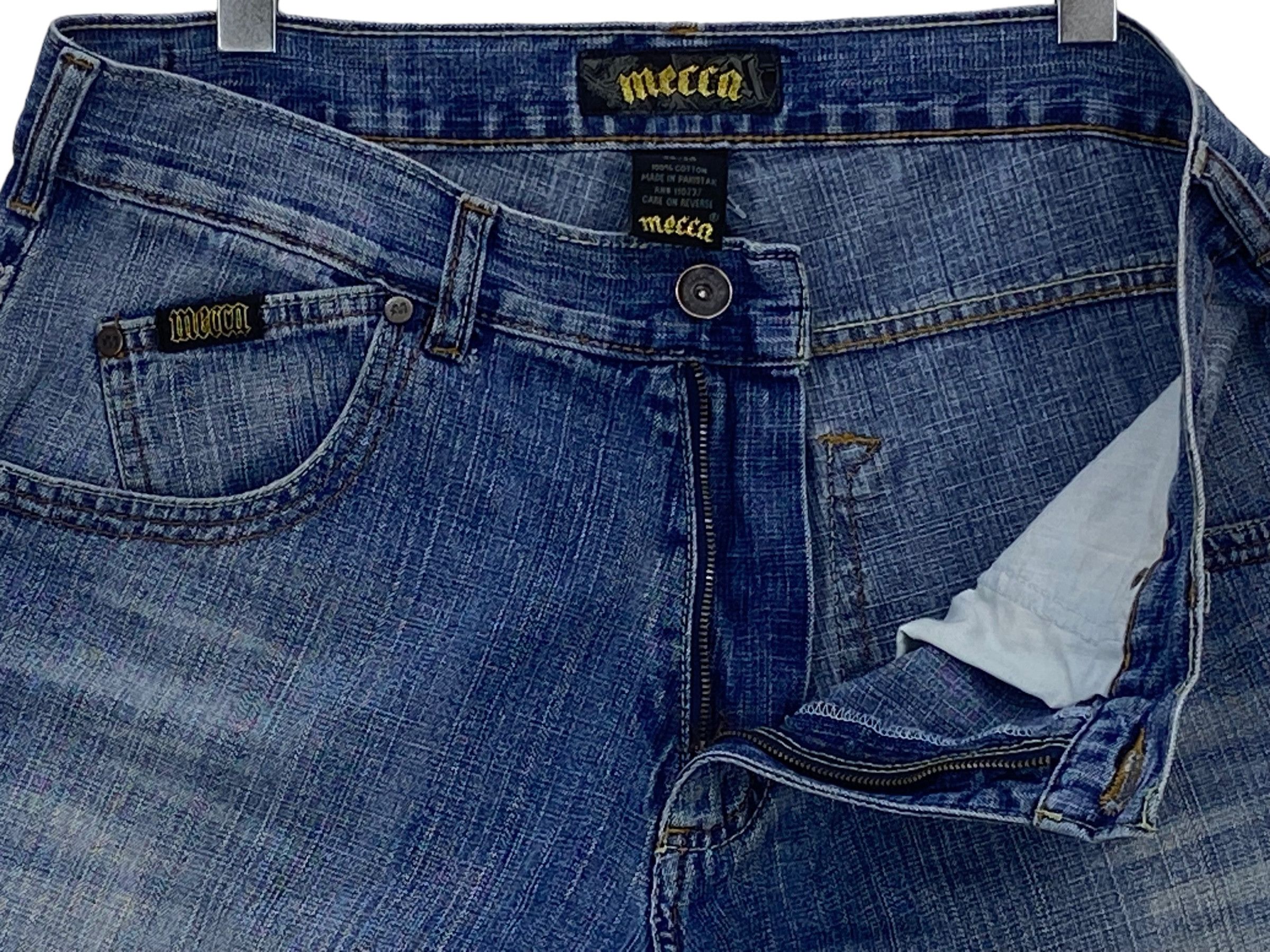 Mecca Mecca Jeans Skateboard Jeans Baggy Hiphop Jeans Size US 36 / EU 52 - 10 Thumbnail