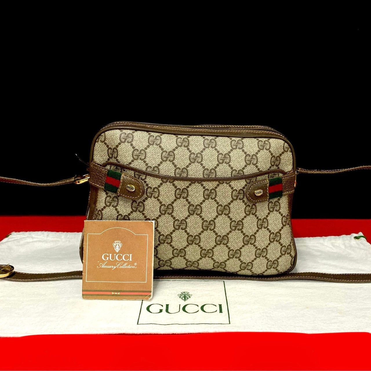 Gucci Gucci Shoulder Bag Brown Leather Size ONE SIZE - 1 Thumbnail