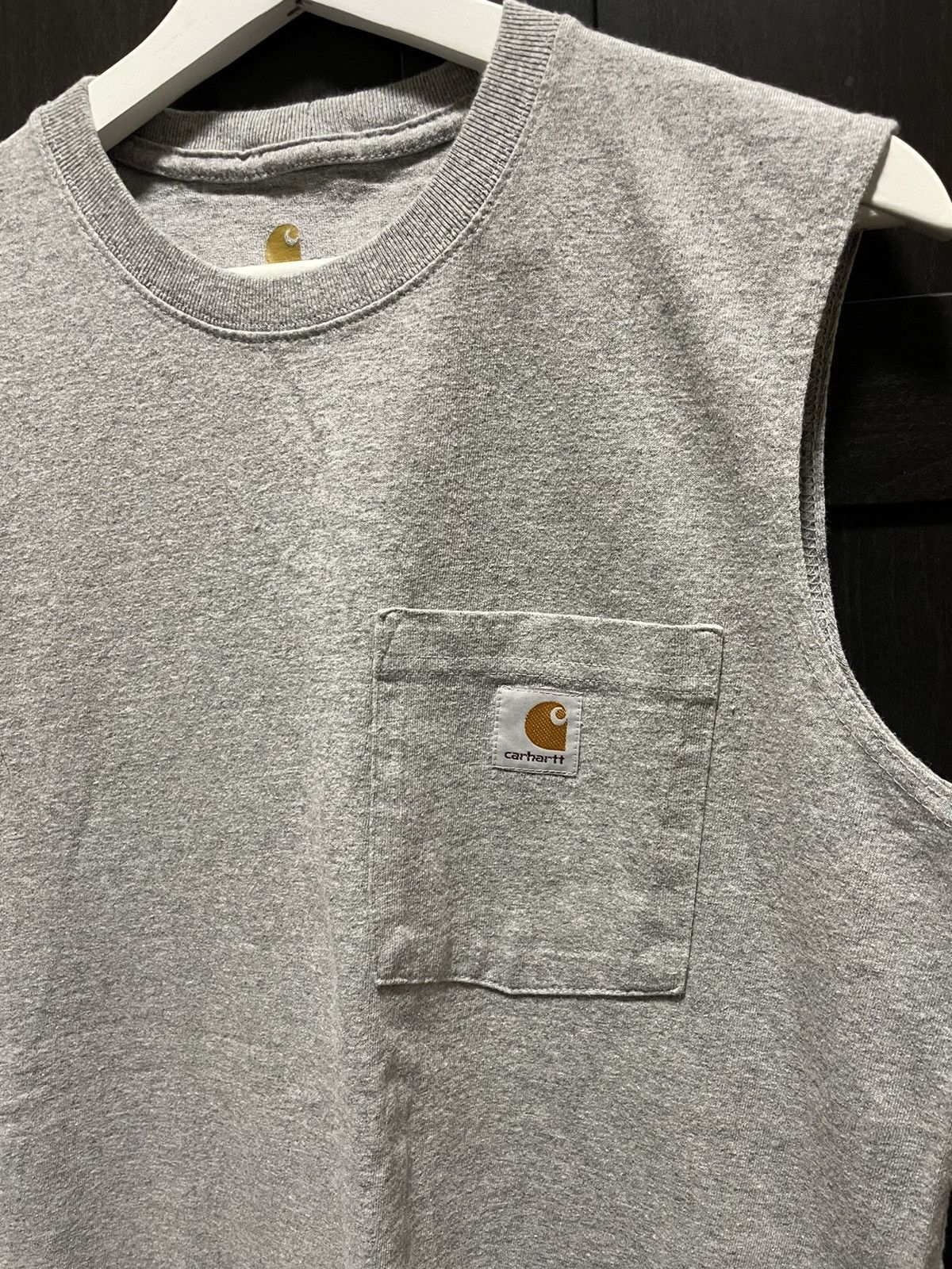 Carhartt Carhartt Sleeveless T Shirt / Tank Top Grey Size US M / EU 48-50 / 2 - 3 Thumbnail