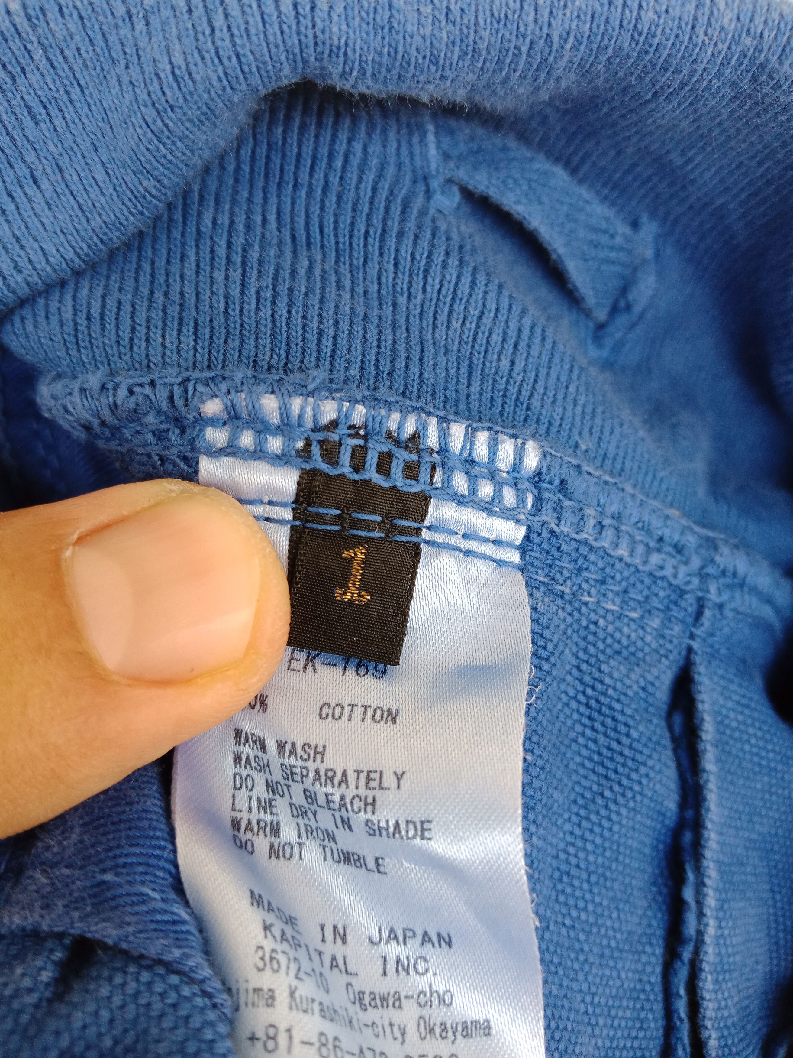 Kapital Kapital Blue Stretchable Waist Pants (31"-33") Size US 31 - 13 Thumbnail