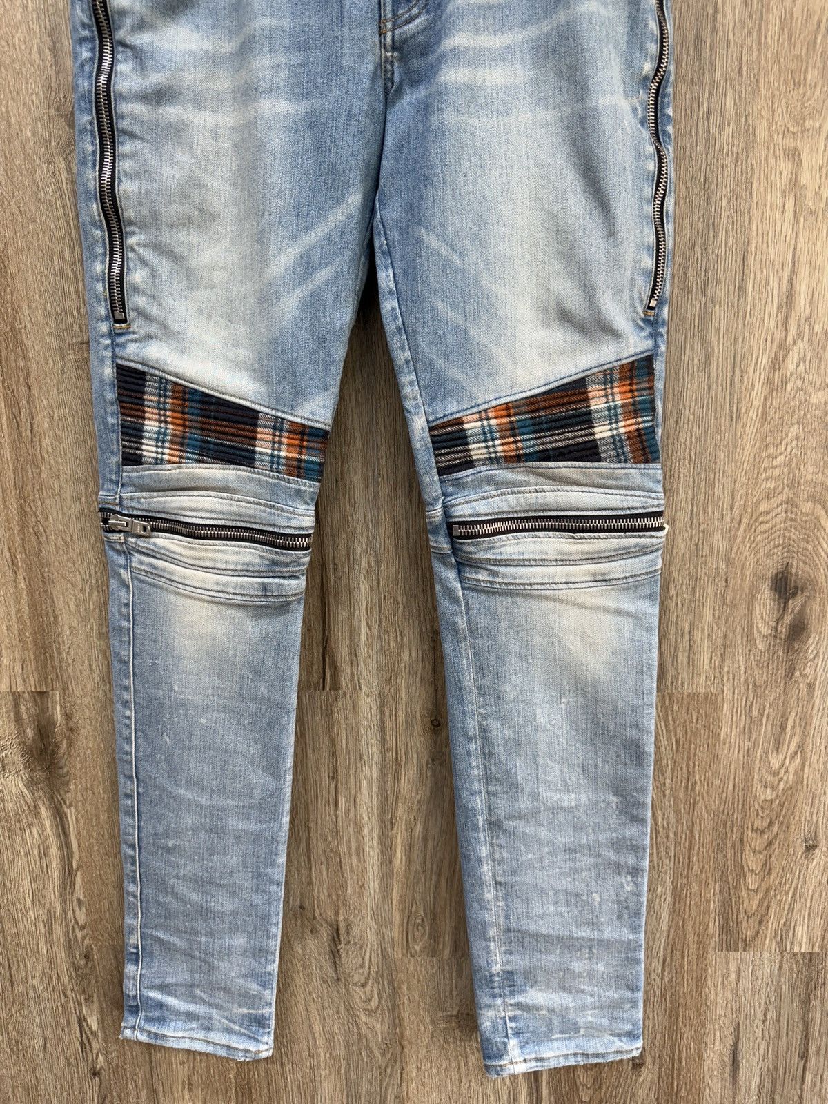 Amiri Amiri MX2 Plaid Jeans Size US 33 - 3 Thumbnail