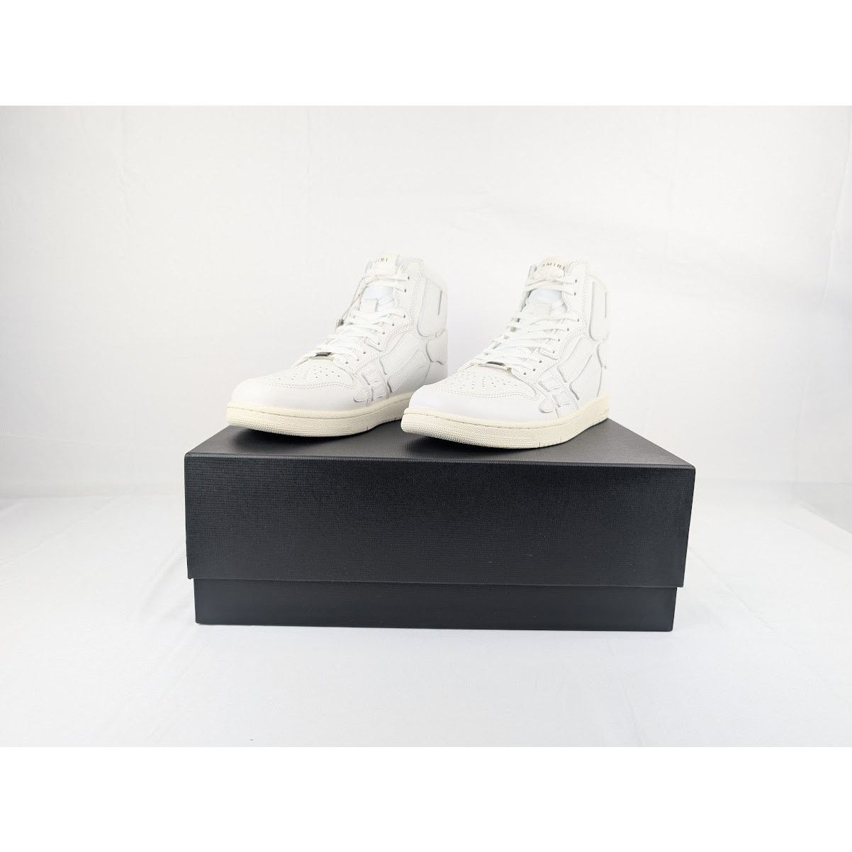 Amiri o1rshd1 Q:3 / Skel top hi / Skeleton high top Sneakers Size US 12 / EU 45 - 8 Thumbnail