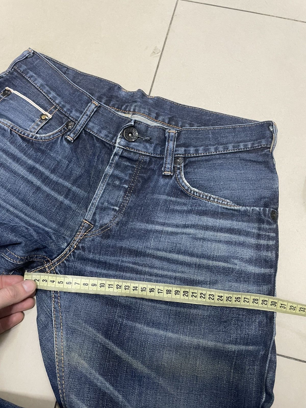 Edwin Edwin selvage sk505t Japanese denim pants straight fit Size US 30 / EU 46 - 14 Thumbnail