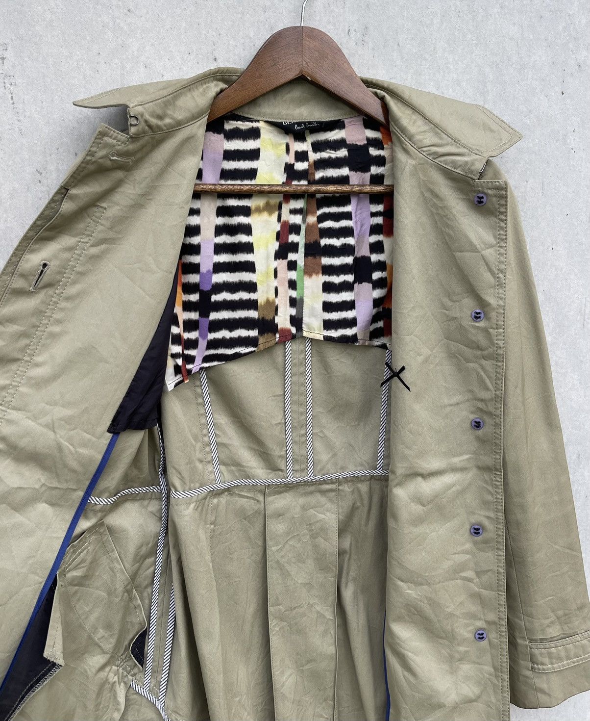 Paul Smith Paul Smith Black Label Women's Single Breasted Trench Coat Size S / US 4 / IT 40 - 7 Thumbnail