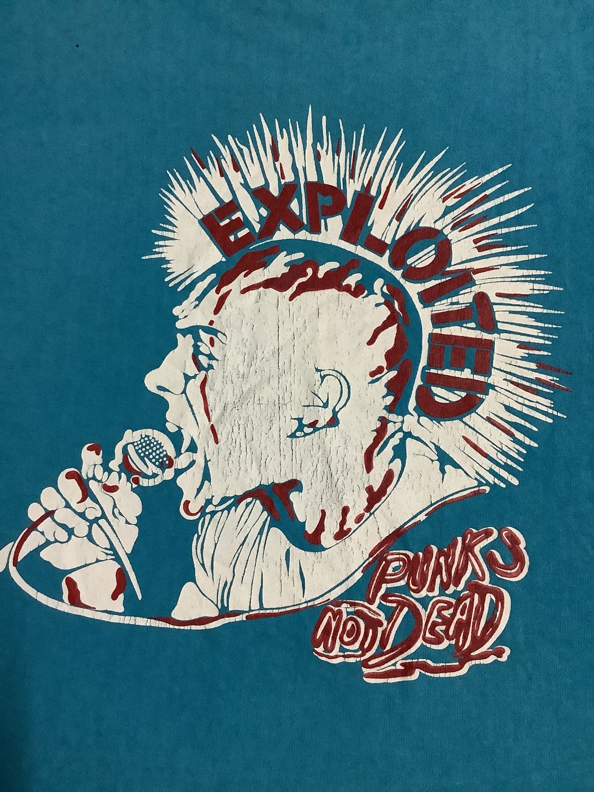 Band Tees × Vintage Vintage The Exploited Punk Not Dead Size US M / EU 48-50 / 2 - 9 Thumbnail