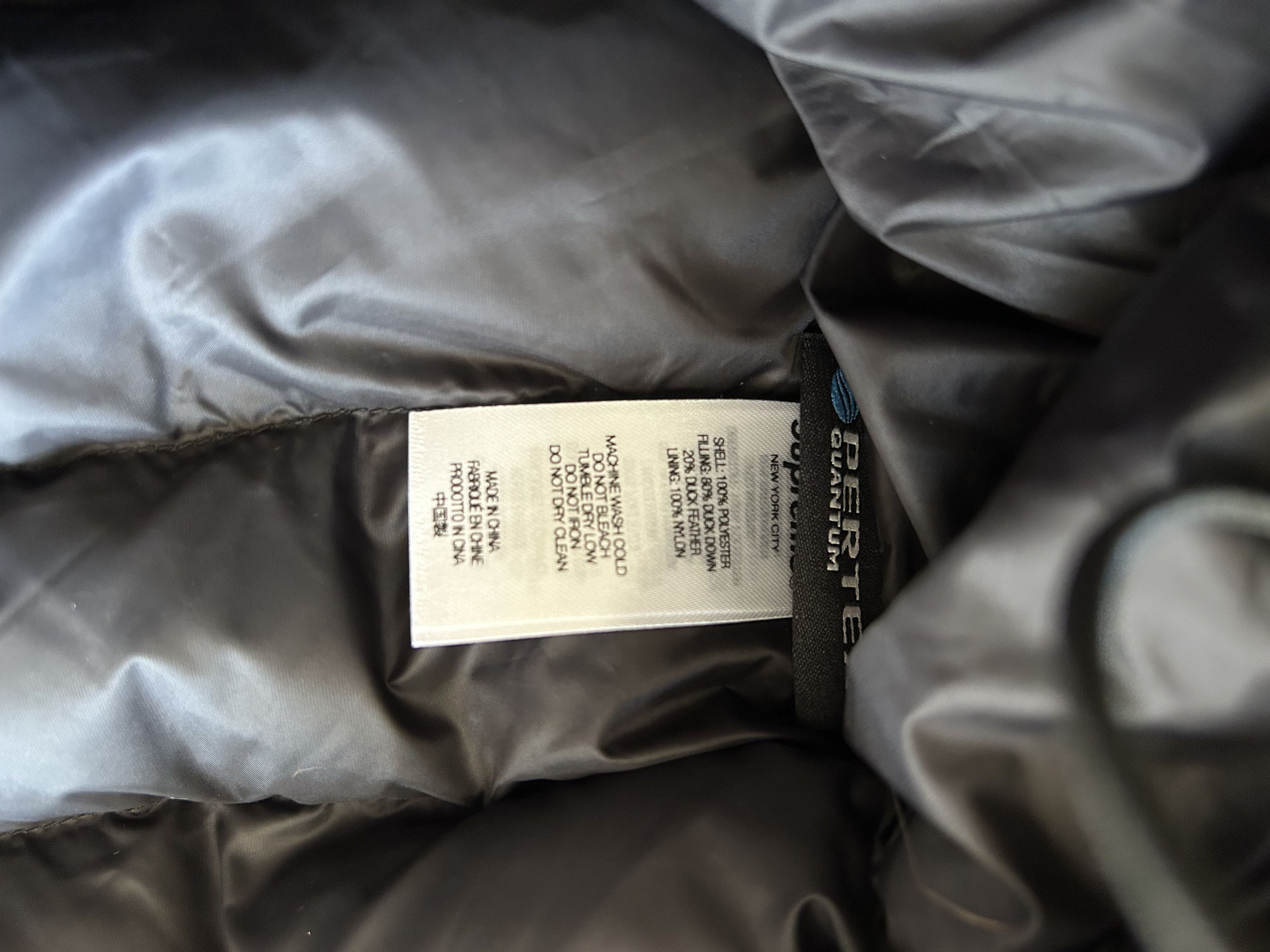 Supreme Supreme Micro Down Half Zip Hooded Puffer Coat Size US L / EU 52-54 / 3 - 5 Thumbnail
