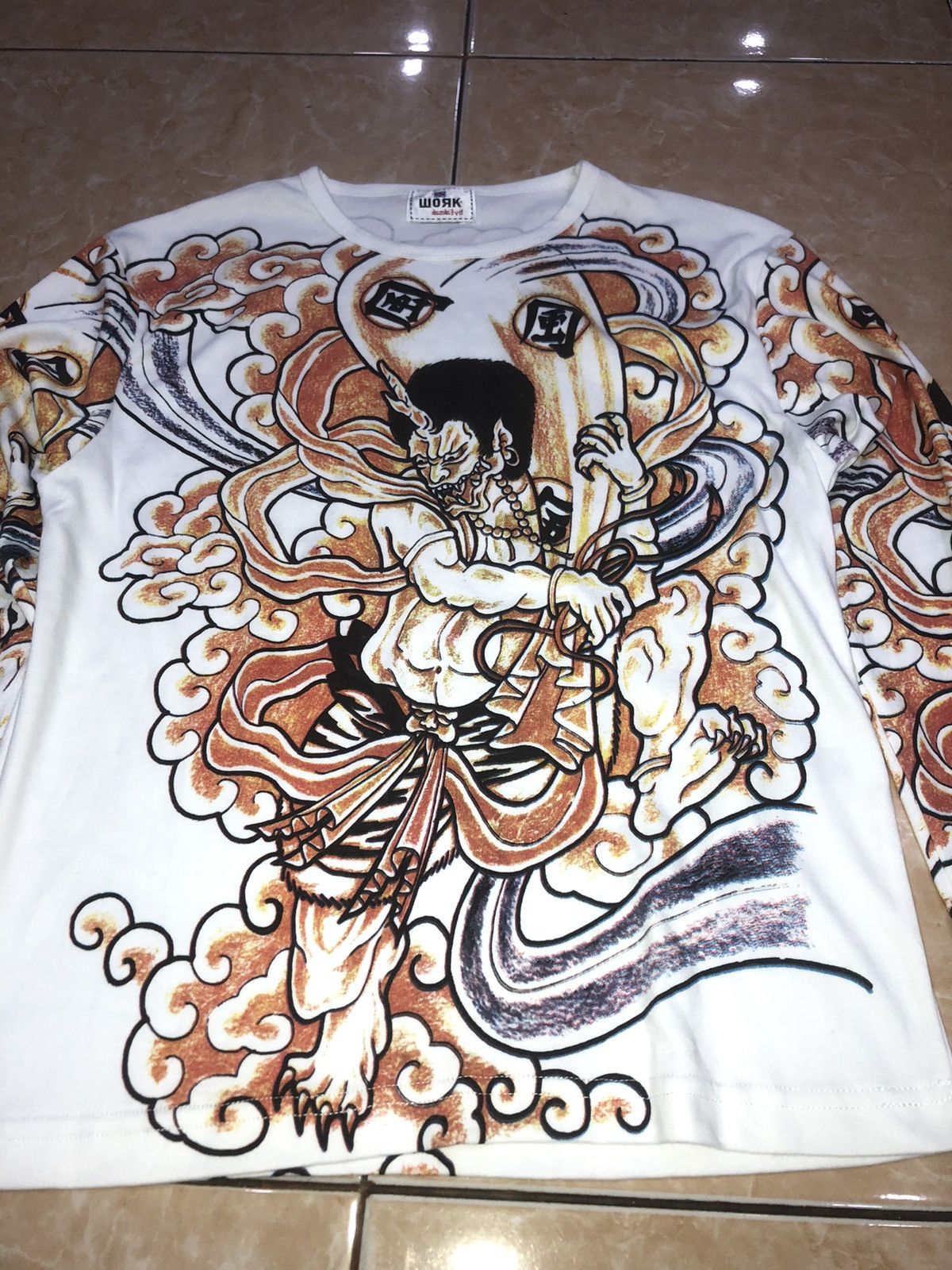 Beauty Beast × Japanese Brand Full print Sukajan Long Sleeve Size US L / EU 52-54 / 3 - 4 Thumbnail