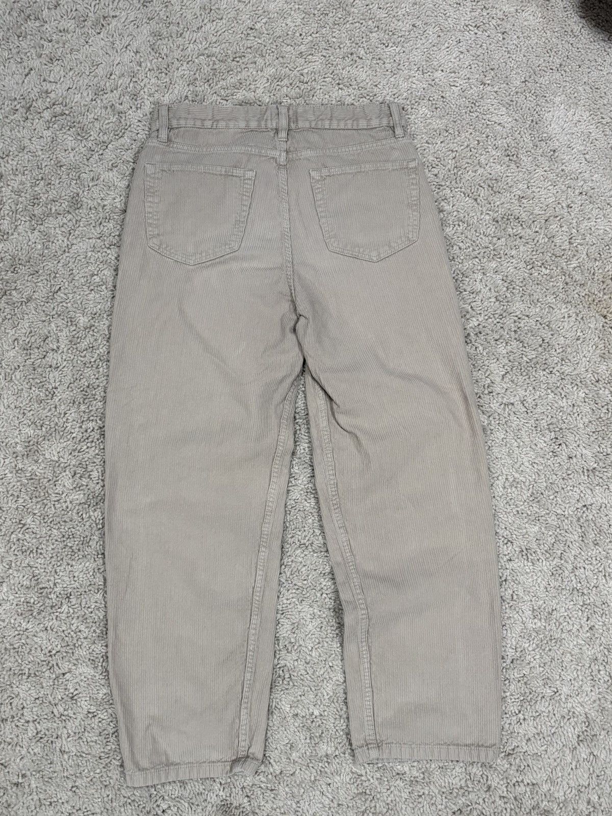 Other Wide leg, tan/beige, corduroy pants 30X30 Size US 30 / EU 46 - 3 Thumbnail