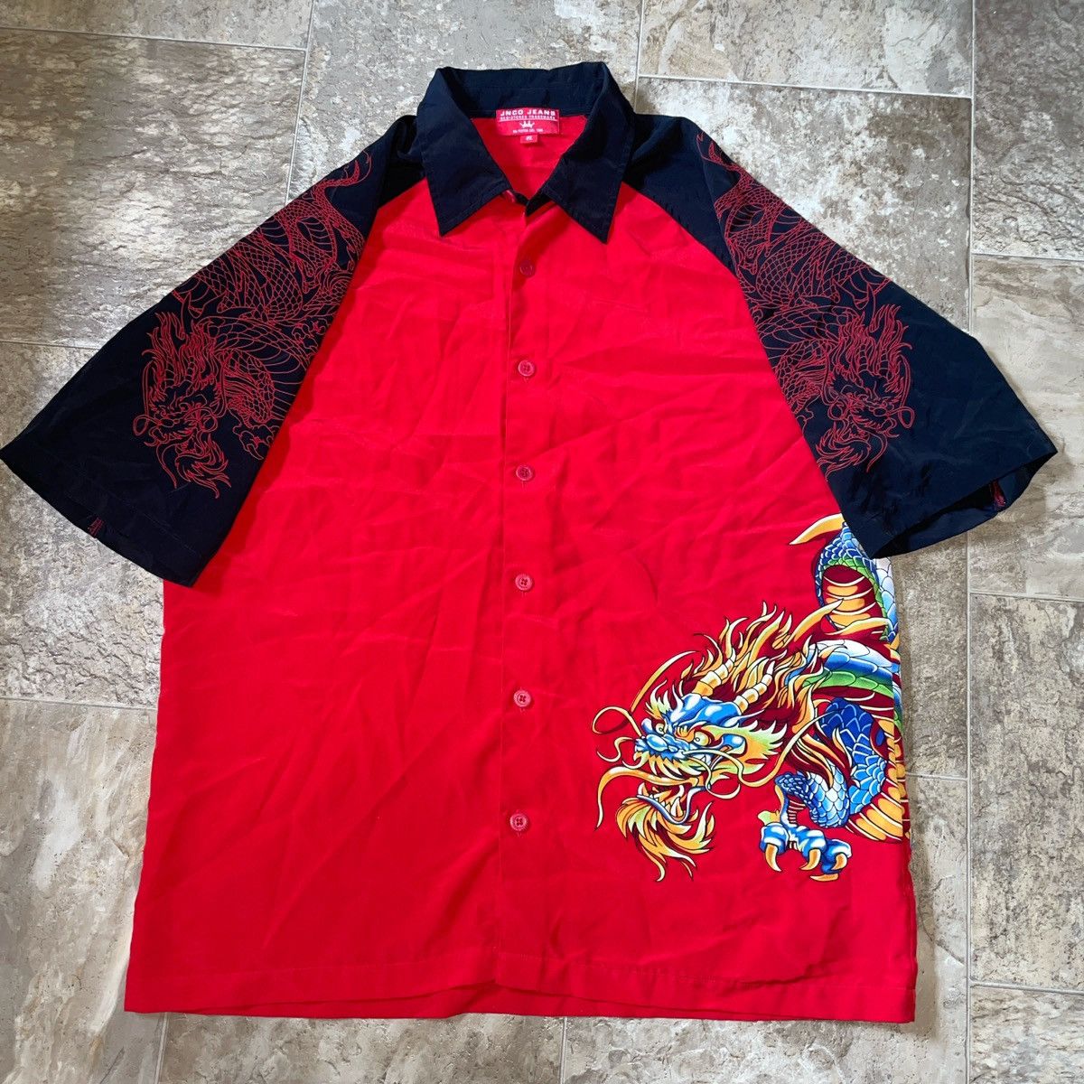 JNCO × Vintage Vintage jnco button down dragon shirt Size US L / EU 52-54 / 3 - 1 Thumbnail