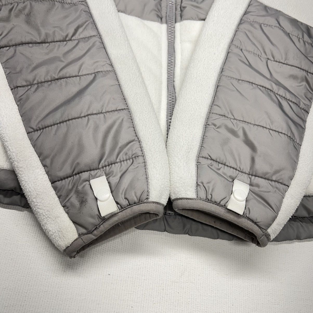 The North Face The North Face Fleece Jacket White 550 Polartec Goose Down Size S / US 4 / IT 40 - 9 Thumbnail