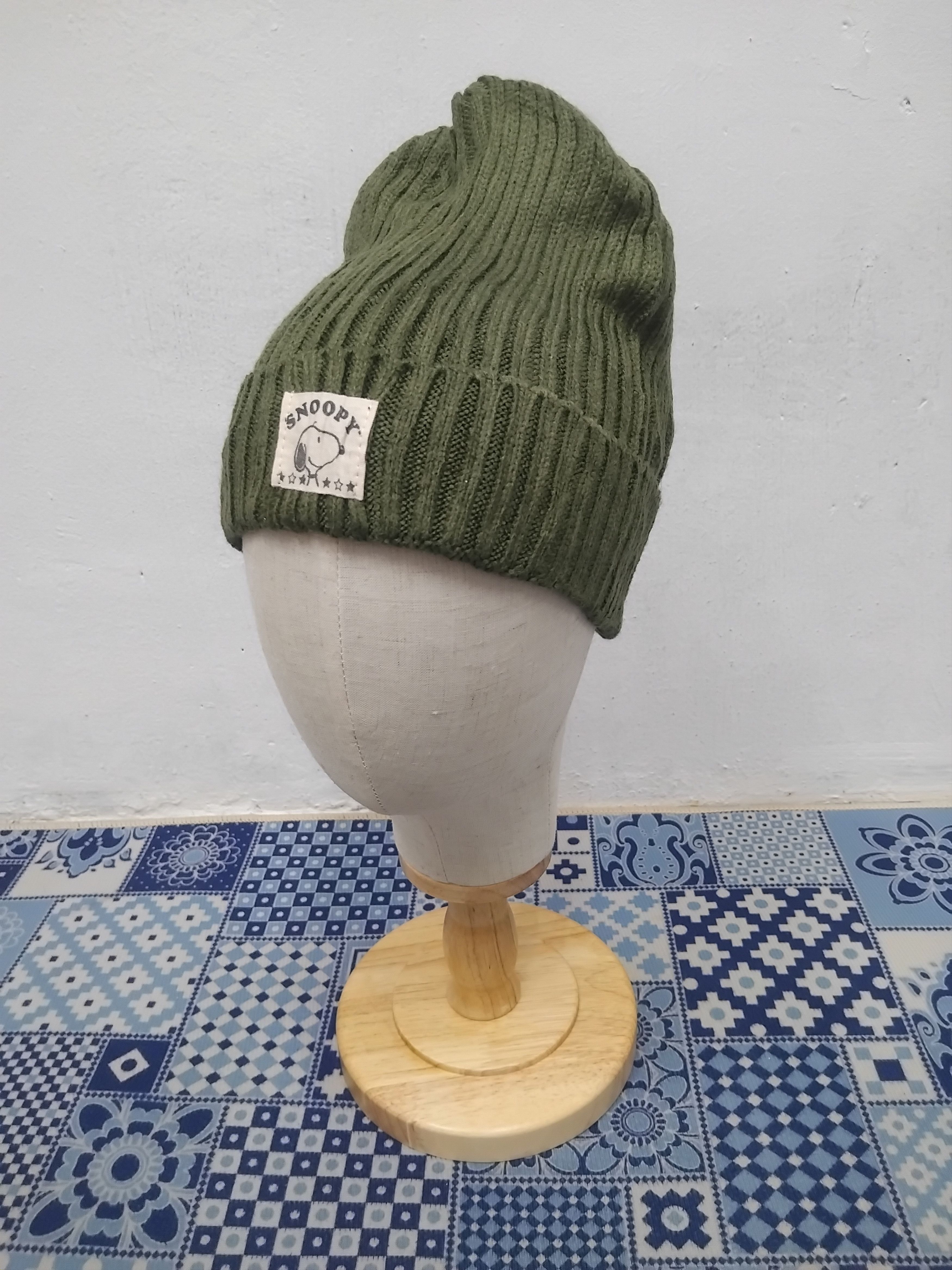 Cartoon Network 💥Snoopy green beanie Size ONE SIZE - 7 Thumbnail