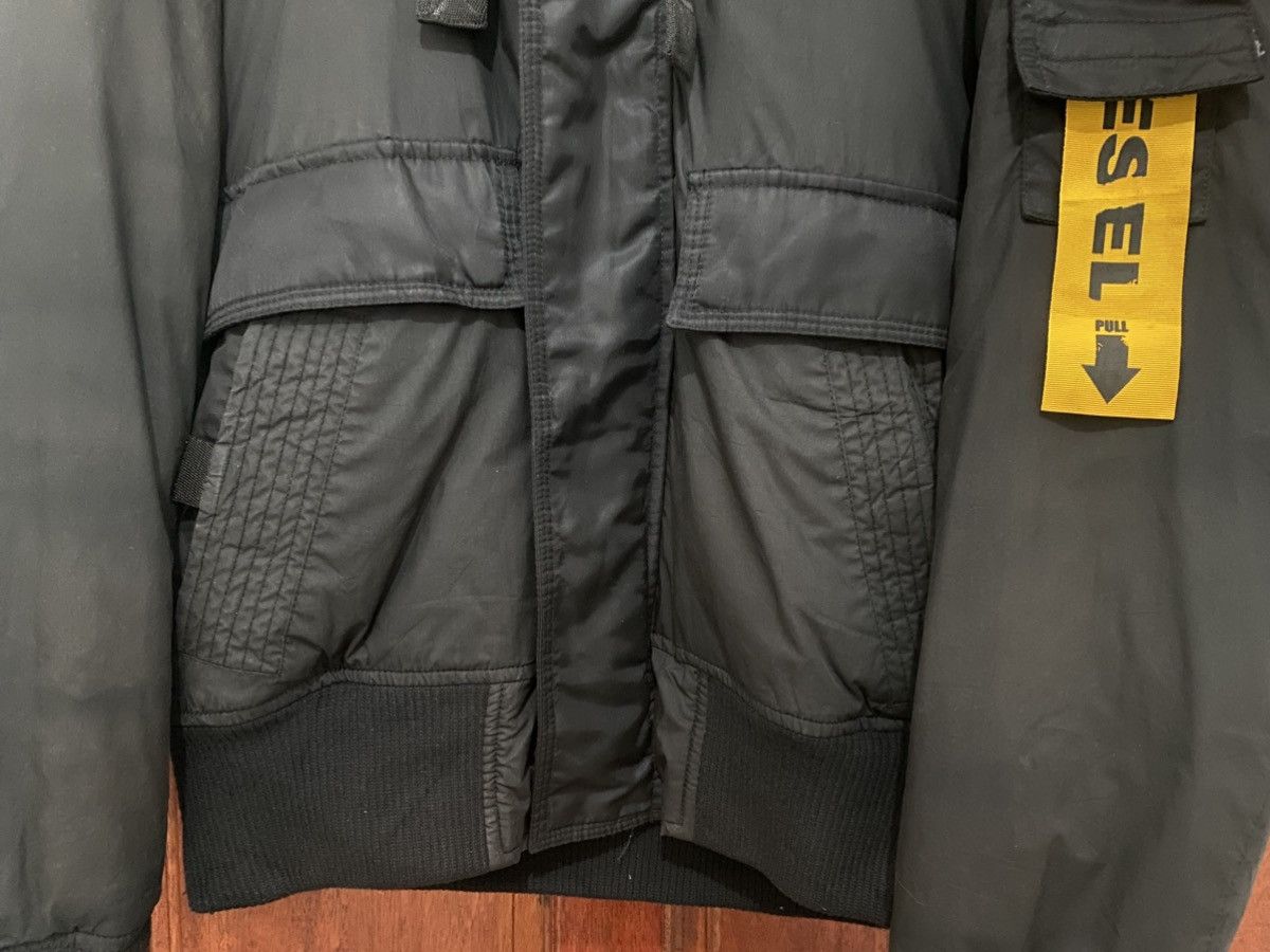Diesel Rare Diesel Eco Fur W-Burke Puffer Bondage Jacket Size US M / EU 48-50 / 2 - 13 Thumbnail
