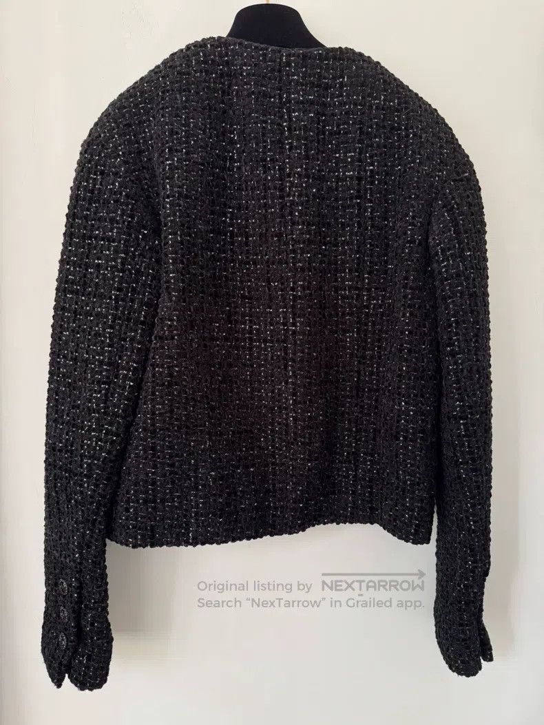 Chanel Chanel Black glitter double-breasted jacket Size XS / US 0-2 / IT 36-38 - 2 Thumbnail