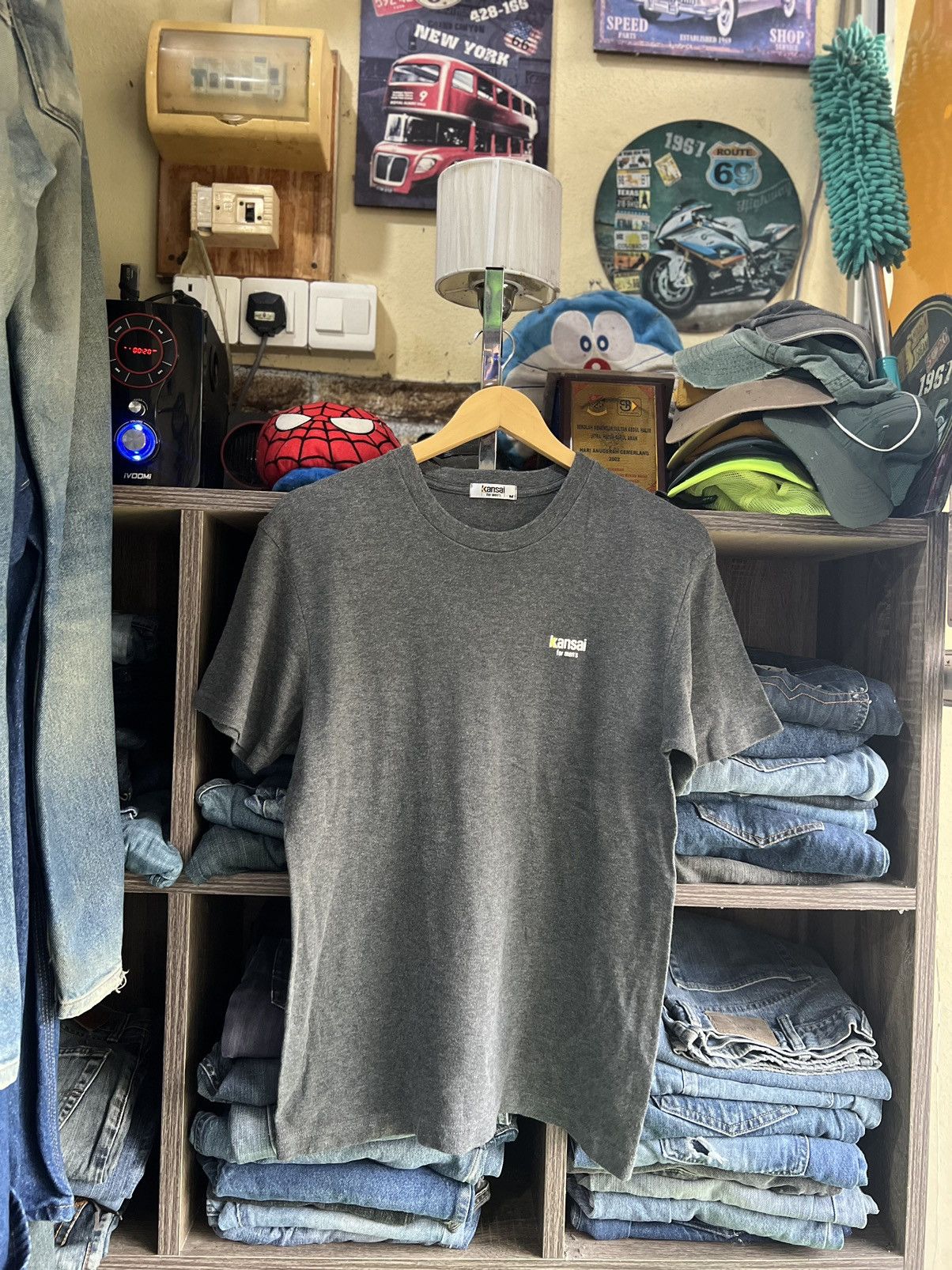 Kansai Yamamoto 🔥Kansai For Mens Small Logo Tees Size US M / EU 48-50 / 2 - 1 Thumbnail