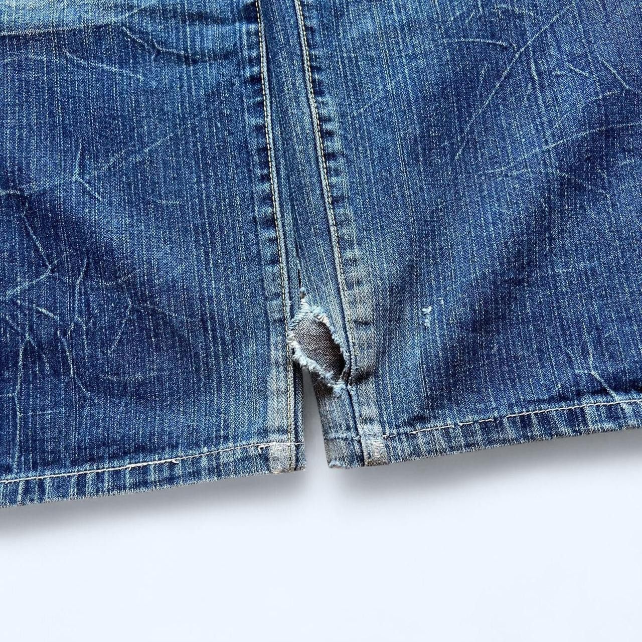 Akademiks y2k baggy faded dark wash akademiks jeans, size 38w Size US 38 / EU 54 - 3 Thumbnail