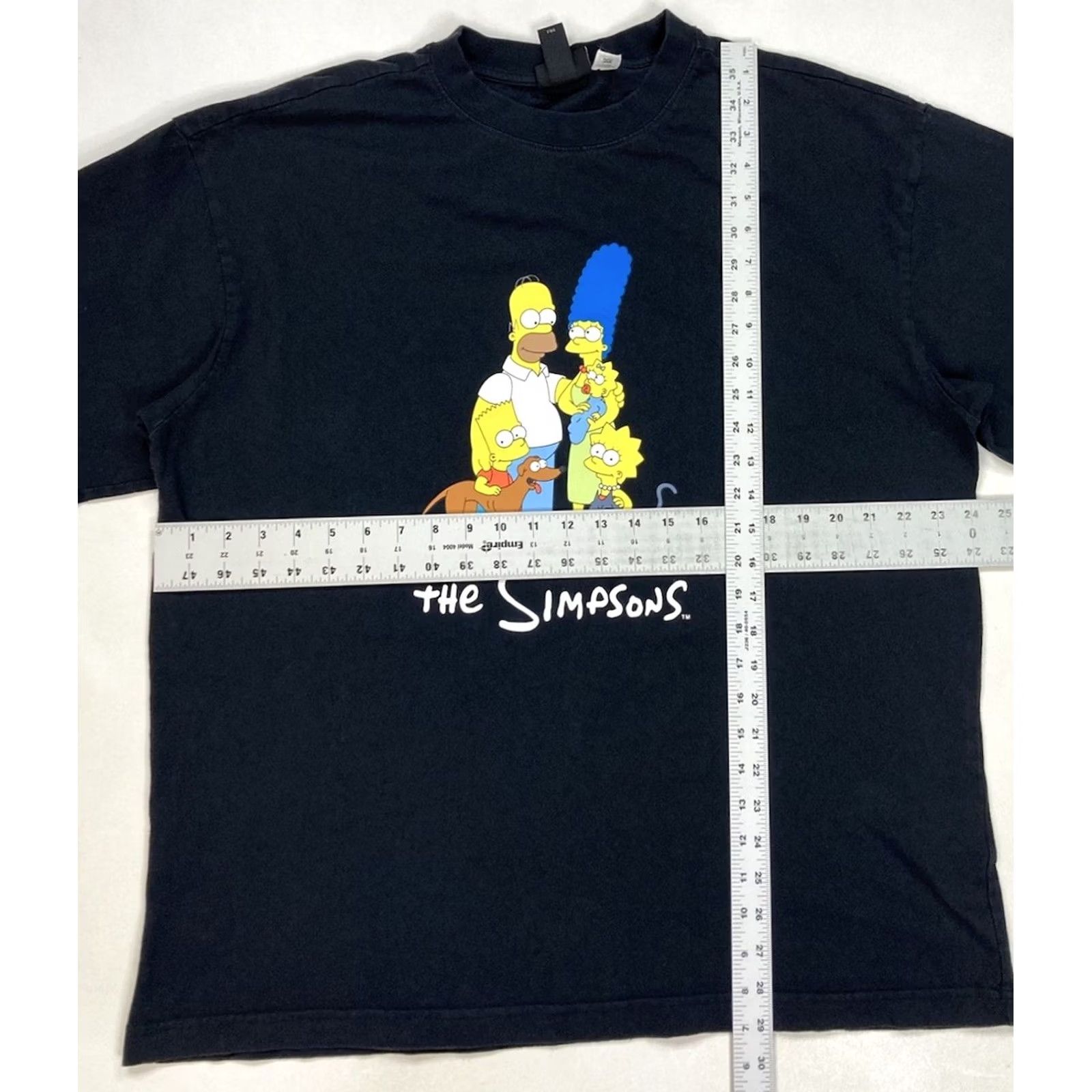 H&M VINTAGE H&M The Simpsons Family Graphic T-shirt Men L Oversized Black Short Sleeve Size US L / EU 52-54 / 3 - 5 Thumbnail