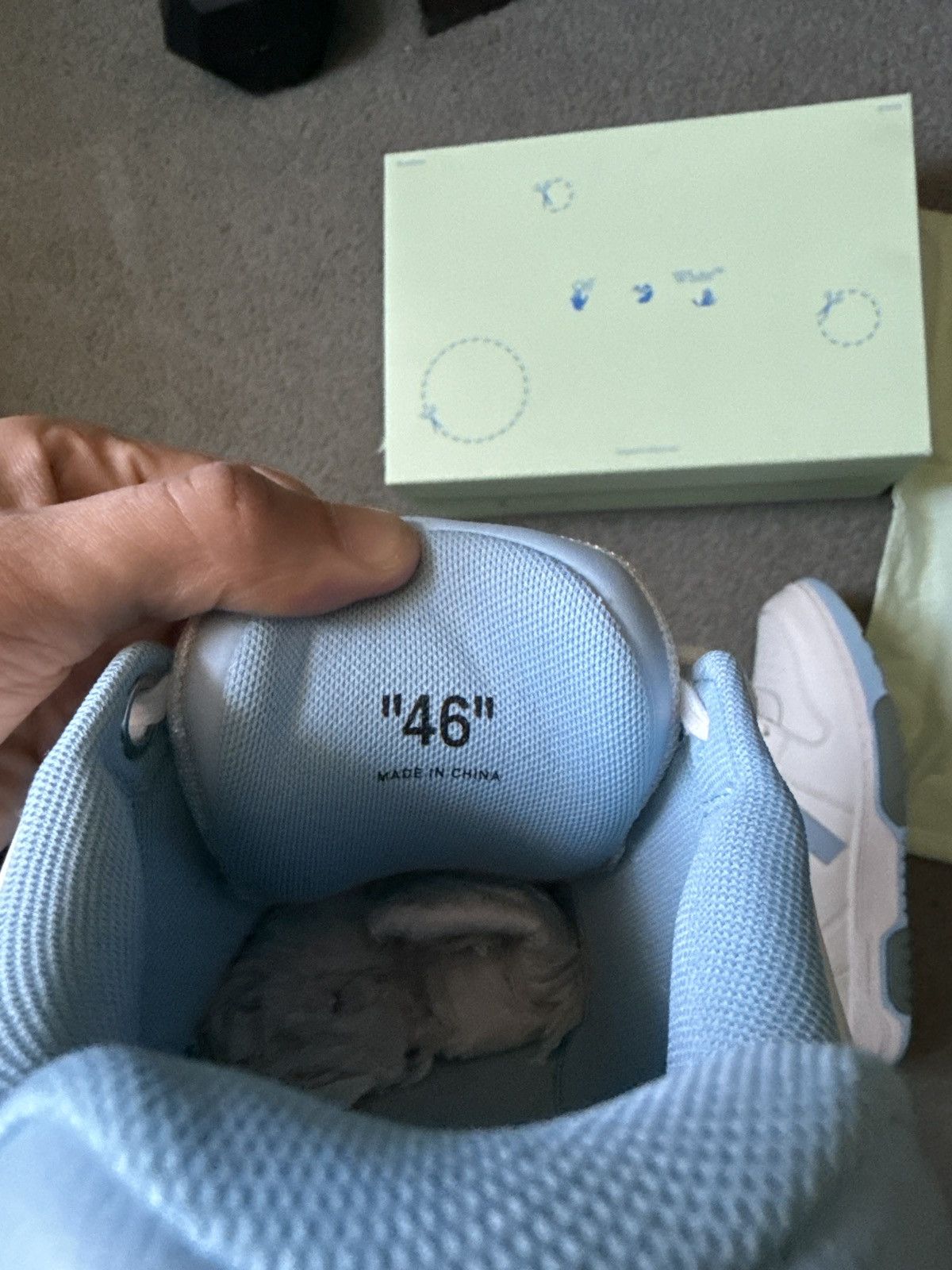 Off-White Out Of Office Sneakers Size US 12.5 / EU 45-46 - 7 Thumbnail