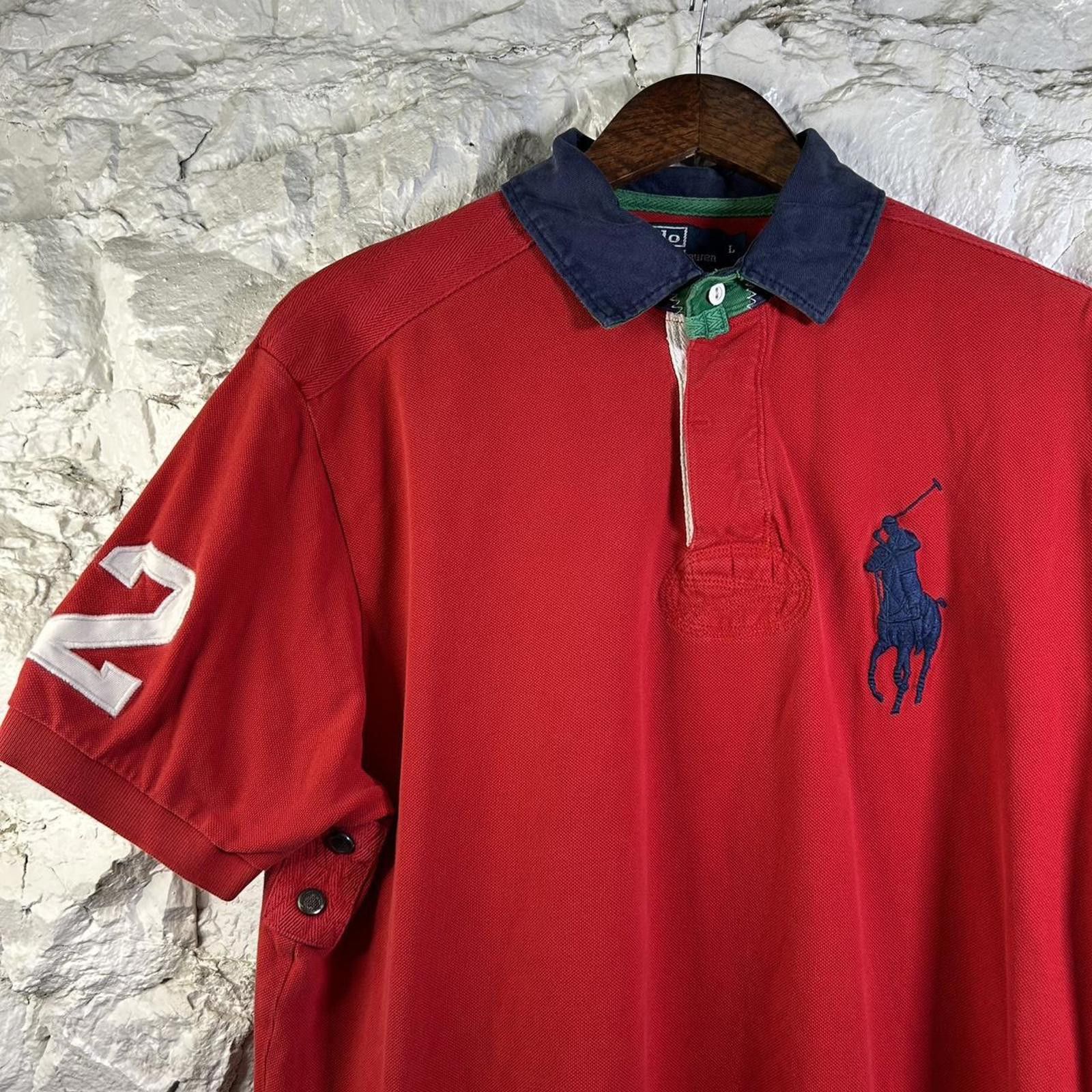 Polo Ralph Lauren Polo Ralph Lauren Big Pony Polo Shirt #2 Size Large Size US L / EU 52-54 / 3 - 2 Thumbnail