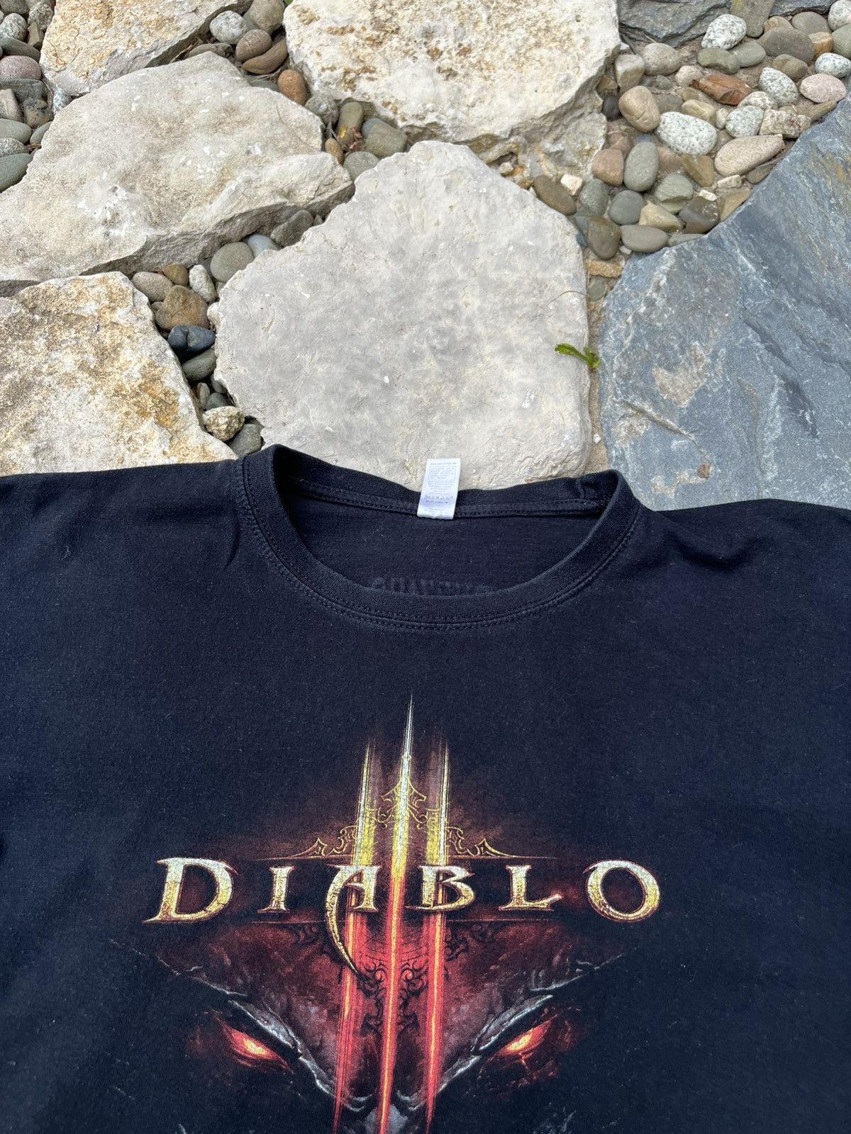Playstation × Vintage Vintage Diablo 3 Blizzard dragon graphic tee t-shirt Size US L / EU 52-54 / 3 - 9 Thumbnail