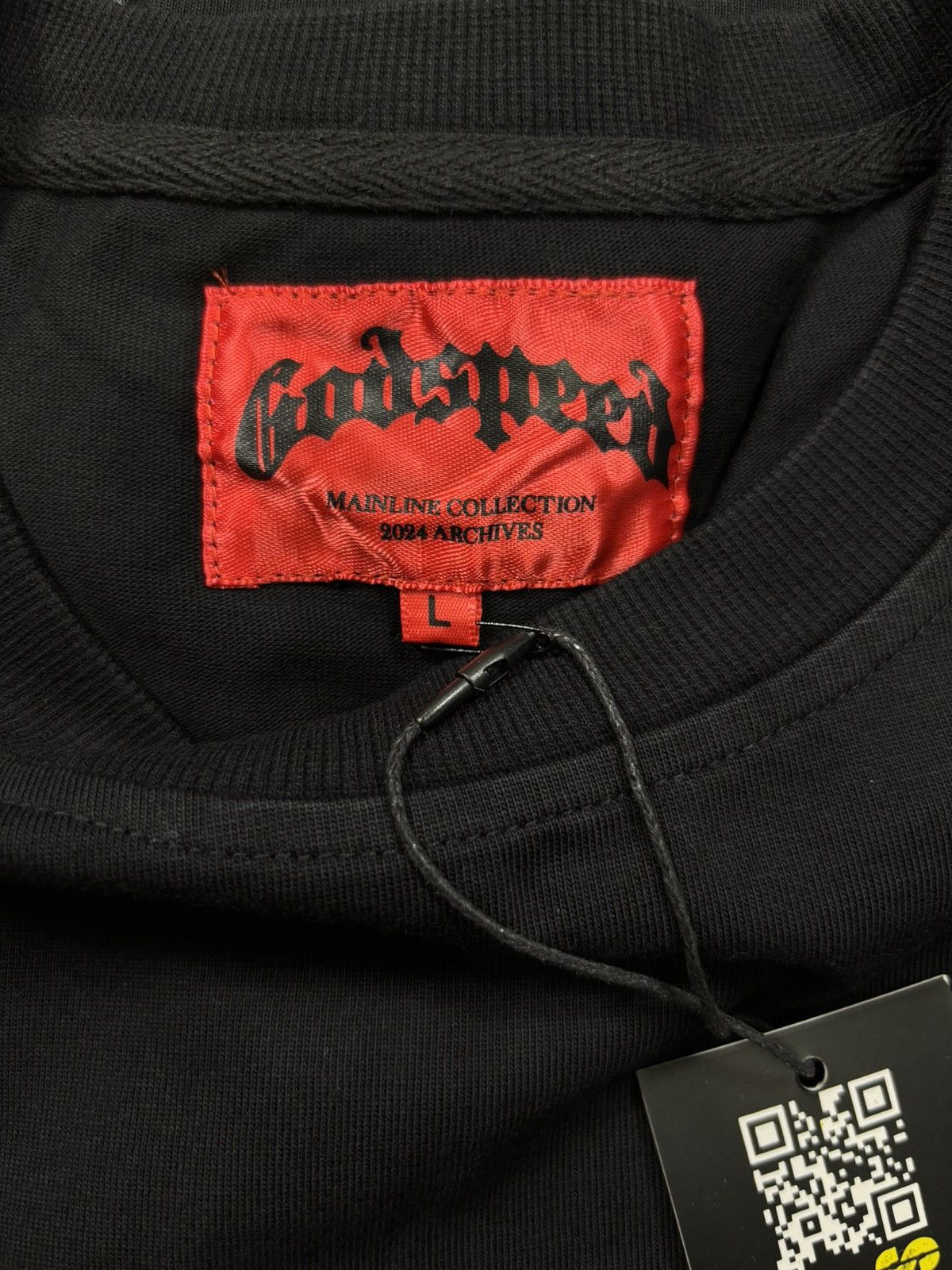Godspeed Godspeed Human VS AI Longsleeve, Black Size US L / EU 52-54 / 3 - 4 Thumbnail