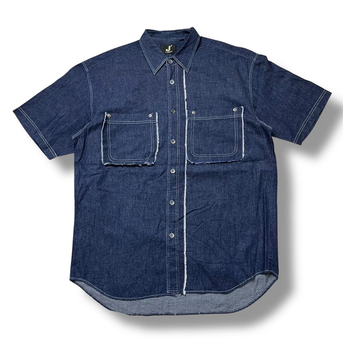 Designer Rare design Mr Junko double pocket button ups shirt Size US L / EU 52-54 / 3 - 1 Thumbnail