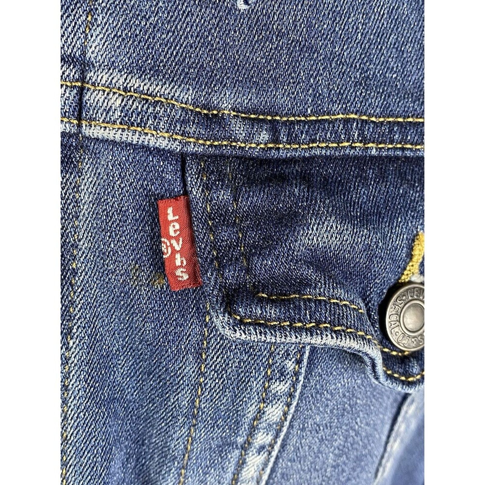 Levi's Levi's Original RED LABEL Trucker Jacket Women's XL Denim Size XL / US 12-14 / IT 48-50 - 2 Thumbnail